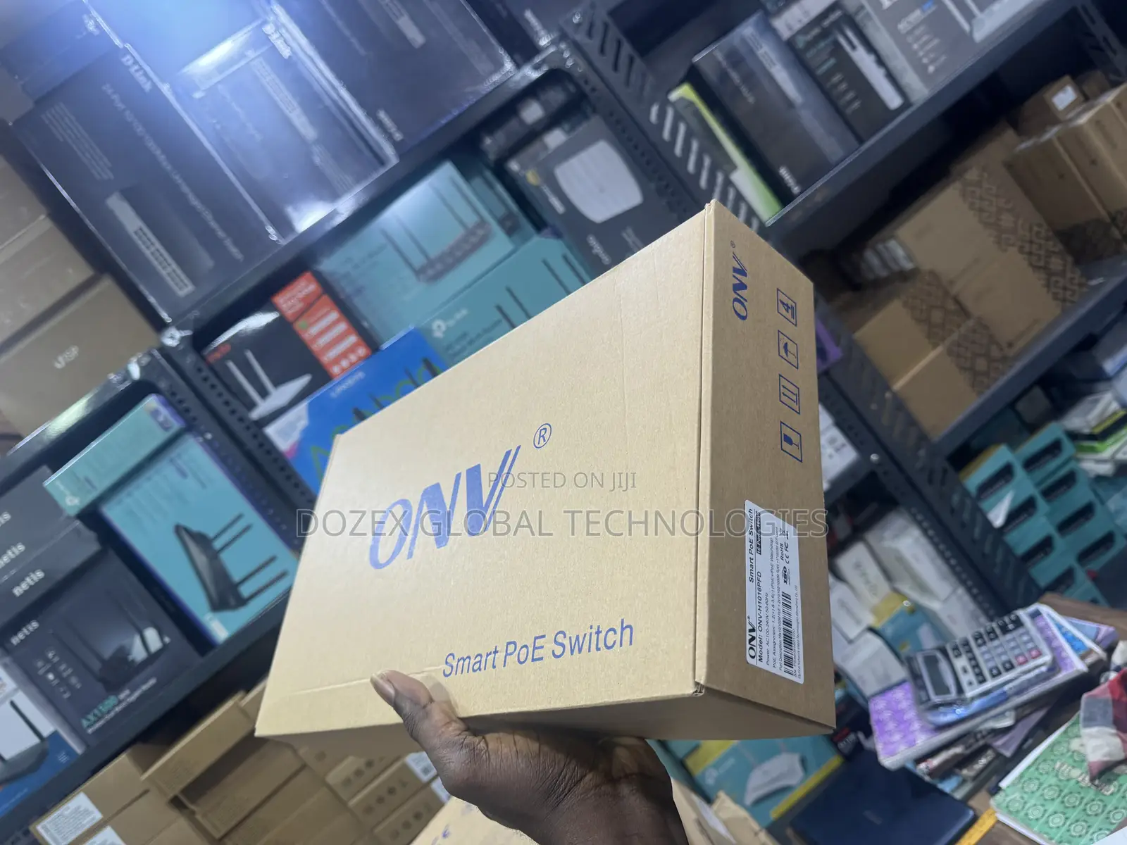 16 Ports Poe Onv Switch