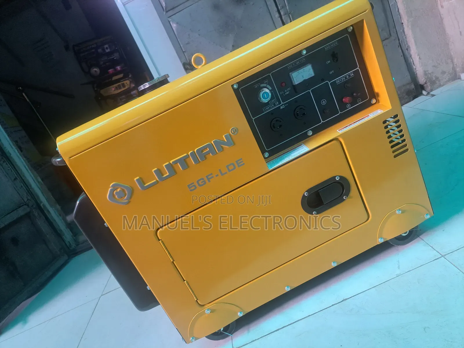 ☆¤9.5kva Lutian Diesel Soundproof Generator 100% Copper