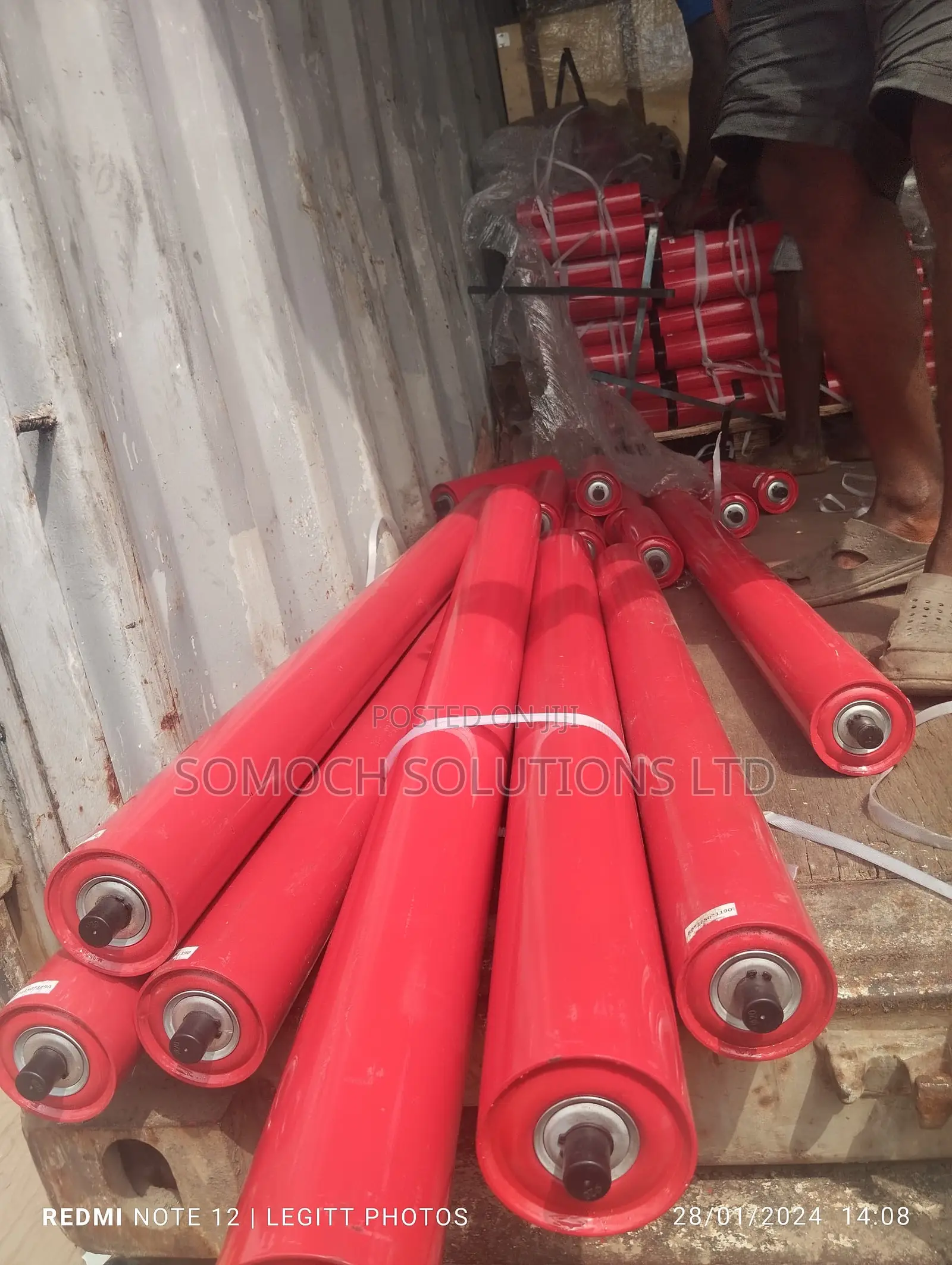 Conveyor Rollers Elevator Rollers Industrial Spare Parts