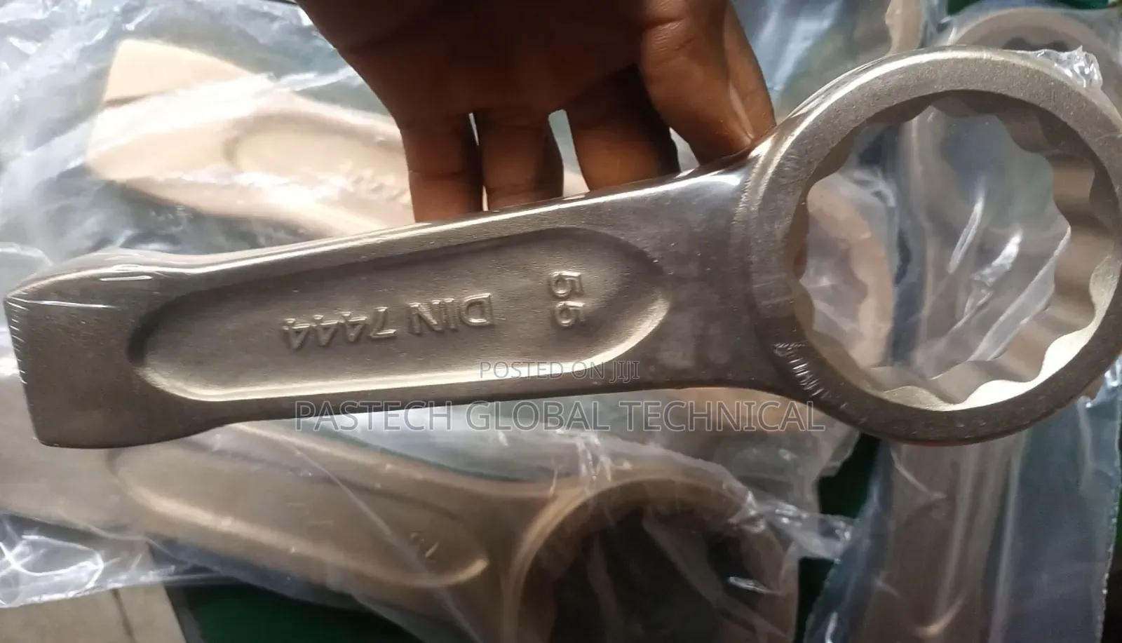 55mm Brass Non-Sparking Ring Spanner