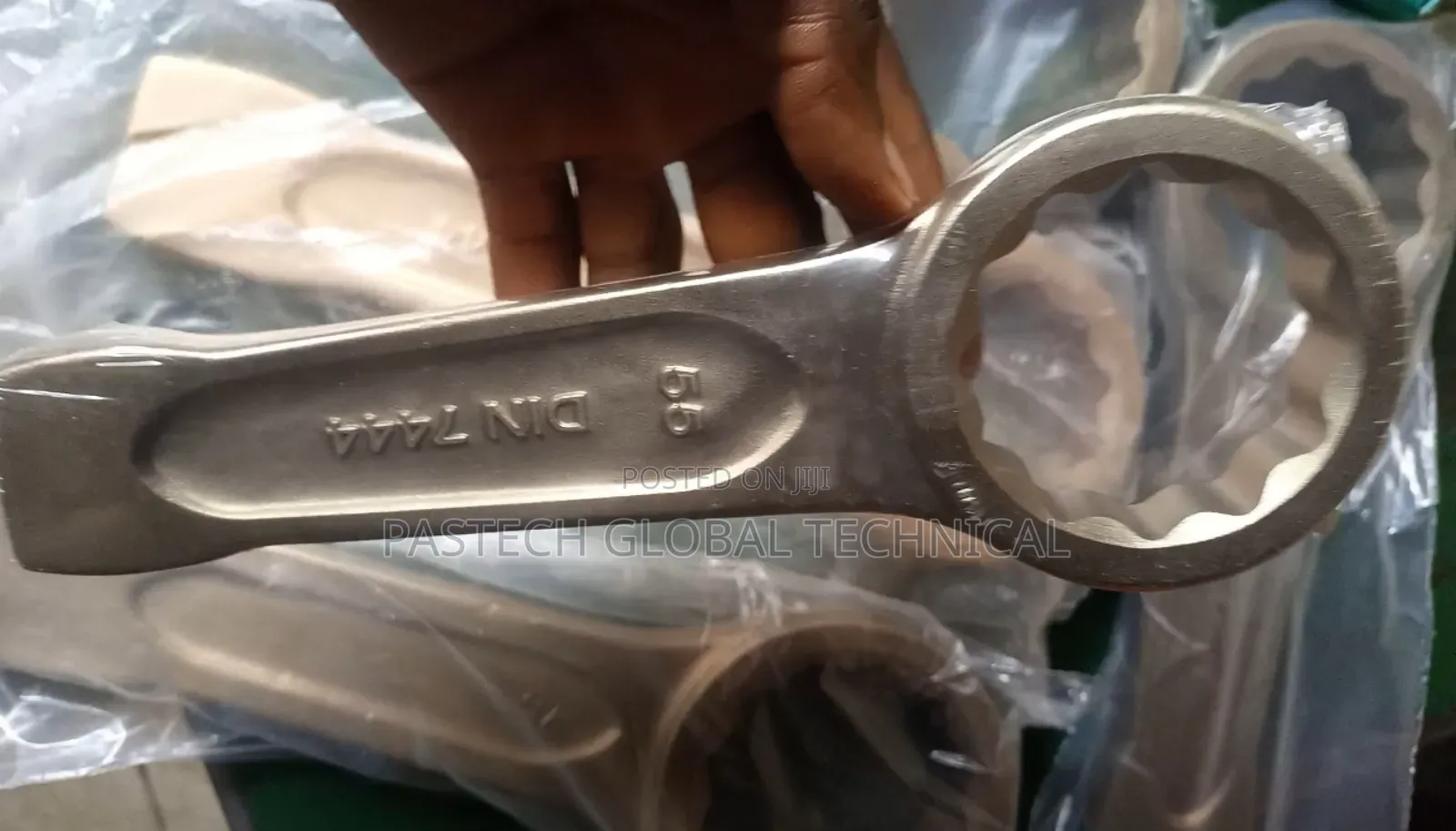 55mm Brass Non-Sparking Ring Spanner