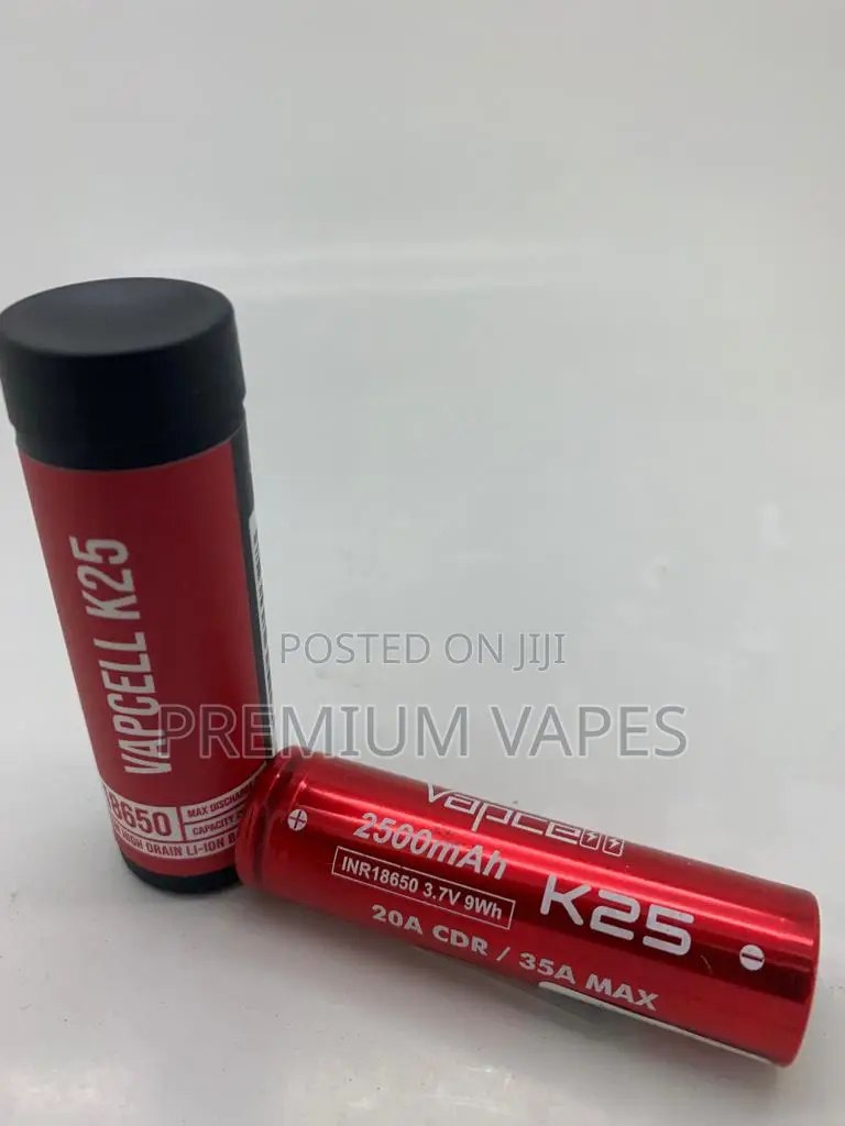 Vapcell 18650 Rechargeable Vape Battery (2500mah 20A)