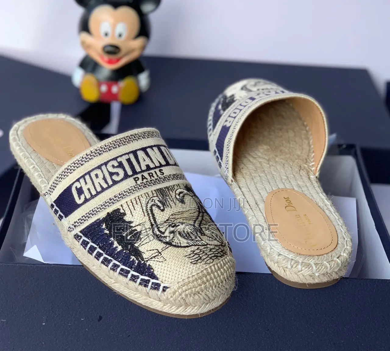 Original Christian Dior Espadrilles Half Shoes