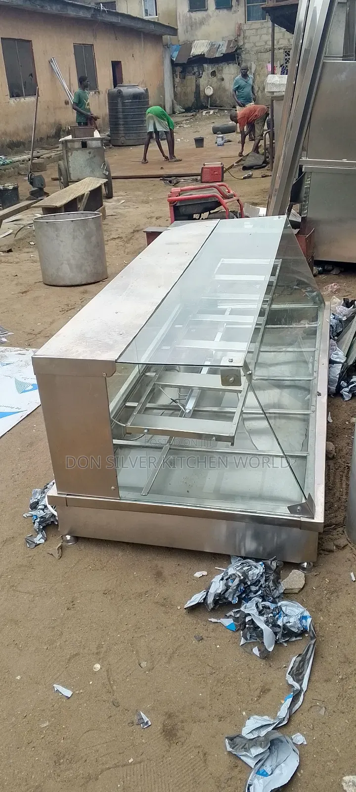 12 Plate Fabricated Food Warmer