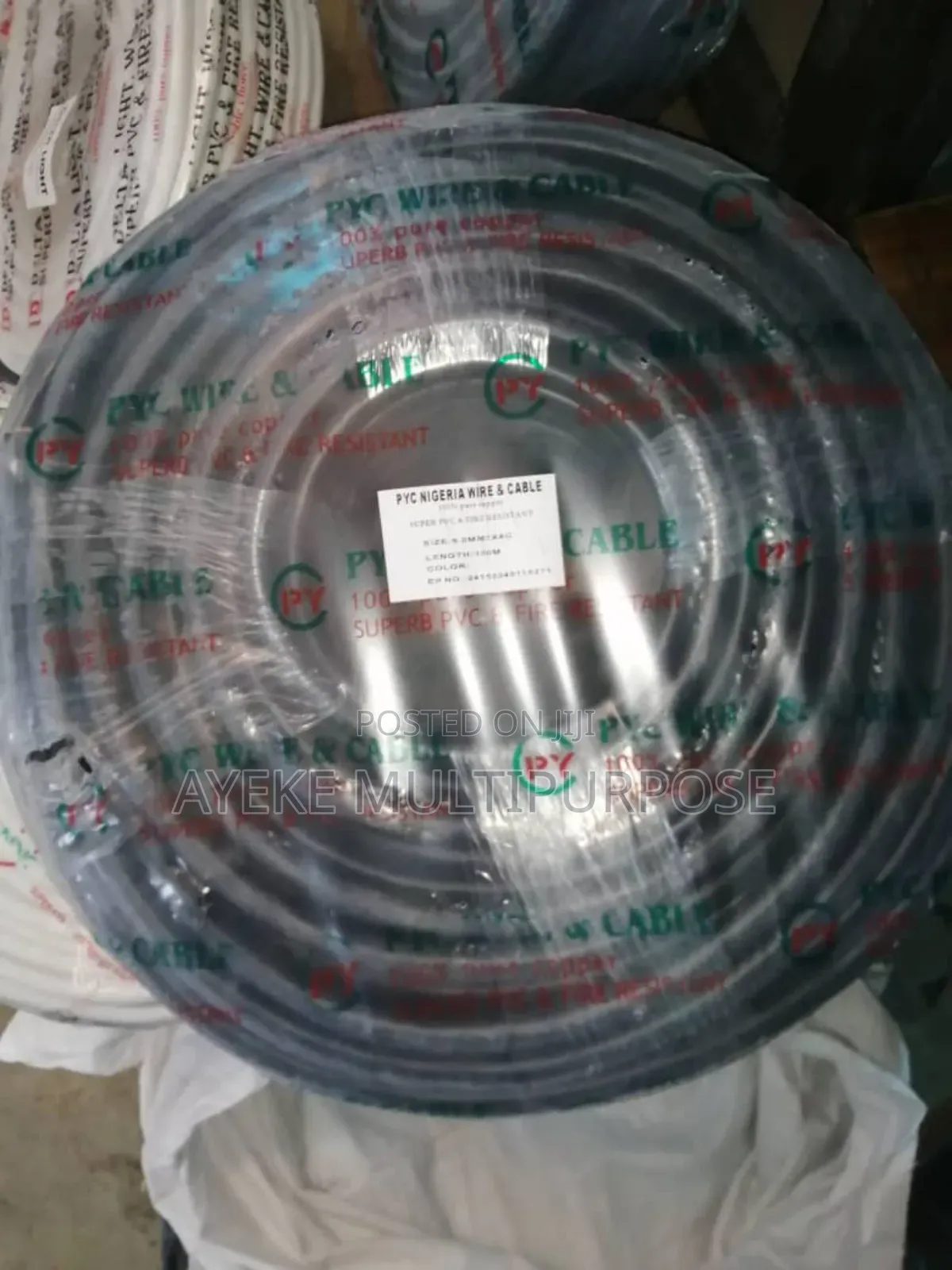 NIG. 4mm X 3core Flexible Cable
