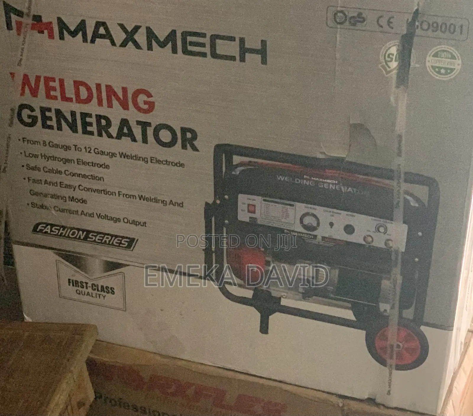 Welding Generator Maxmech Start And Weld Wg-350