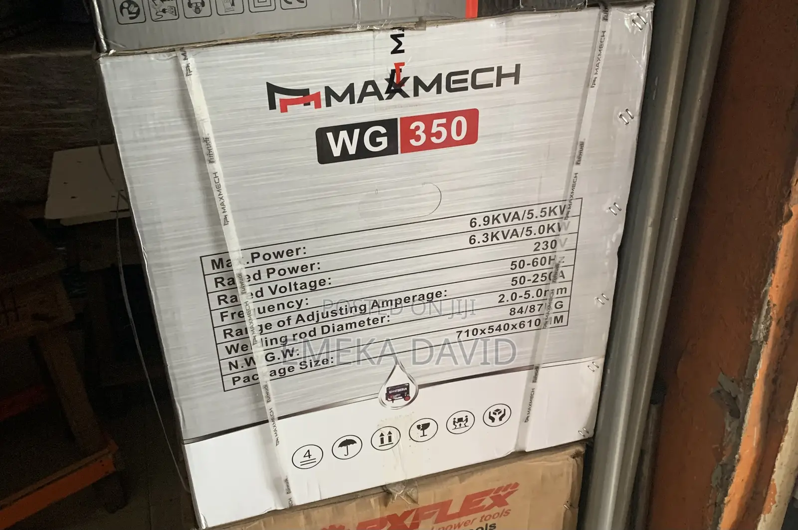 Welding Generator Maxmech Start And Weld Wg-350