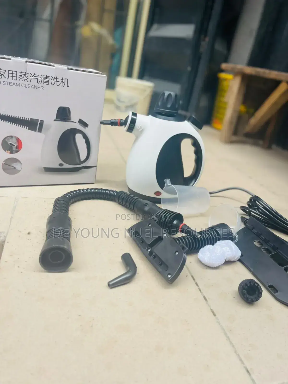 Strong Steam Cleaner With All Accessories