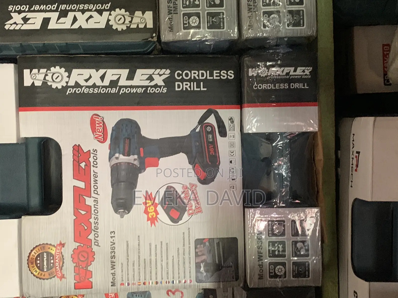 Worxflex 36V Cordless Drill