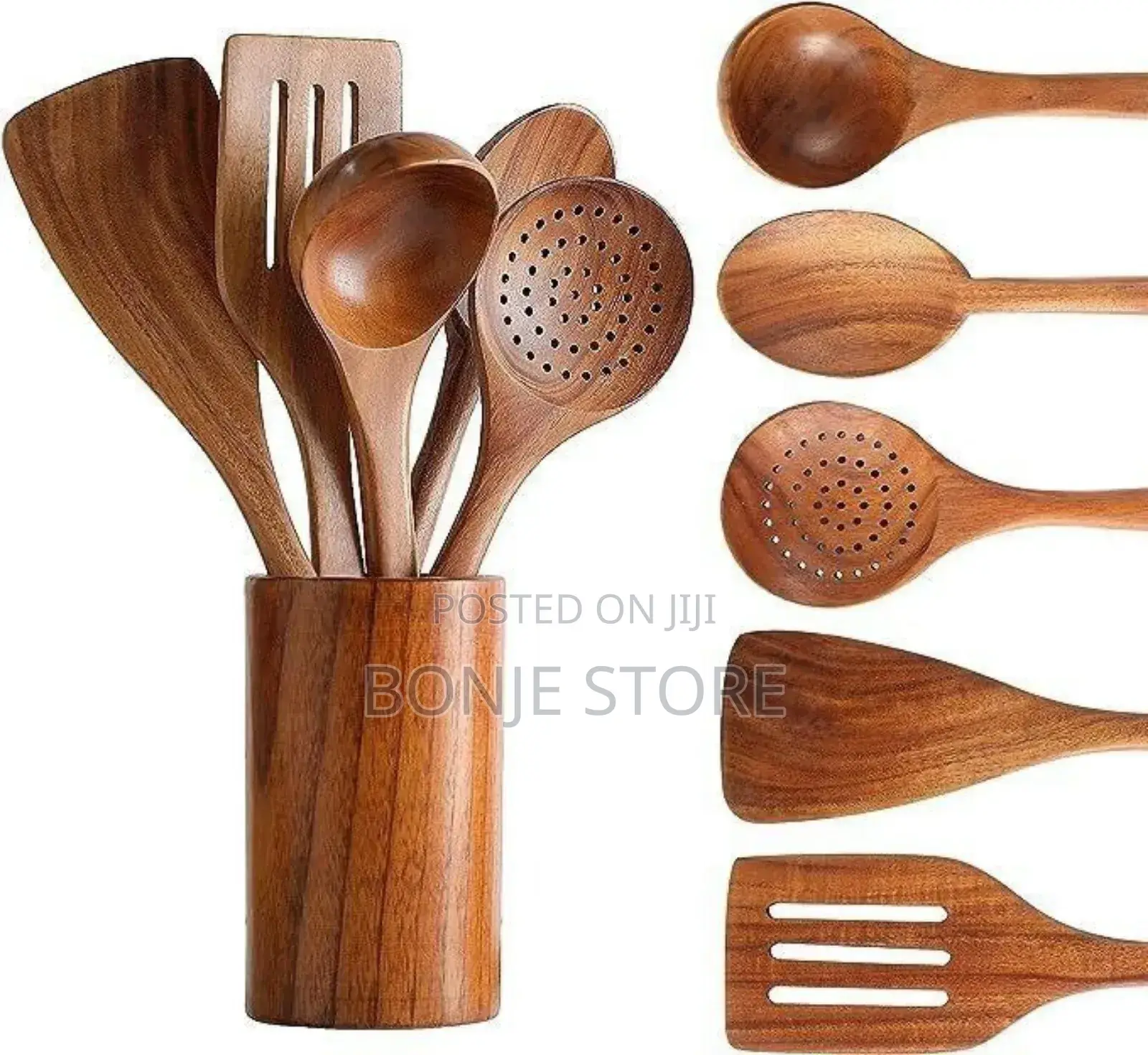Wooden Spoon Set - High Quality and Fashionable