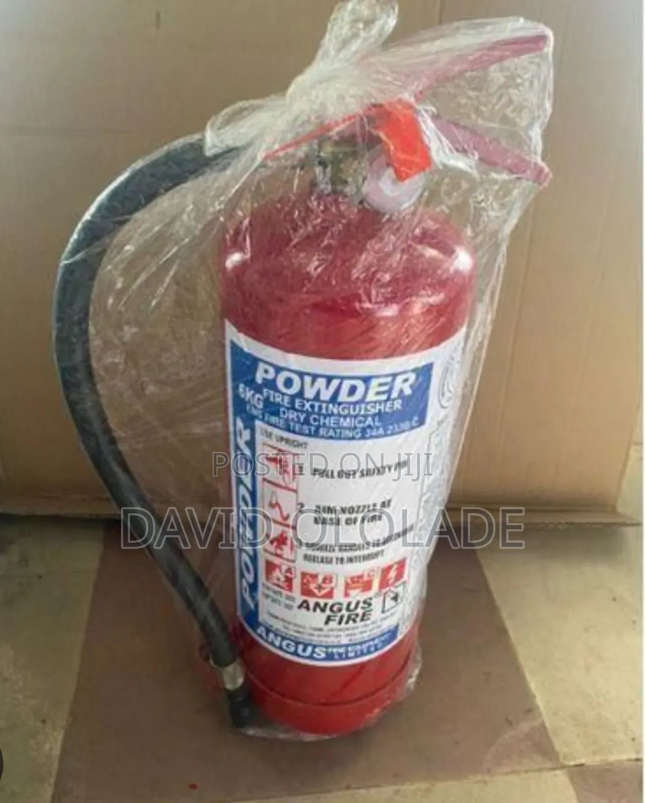 6kg Fire Extinguisher Dcp