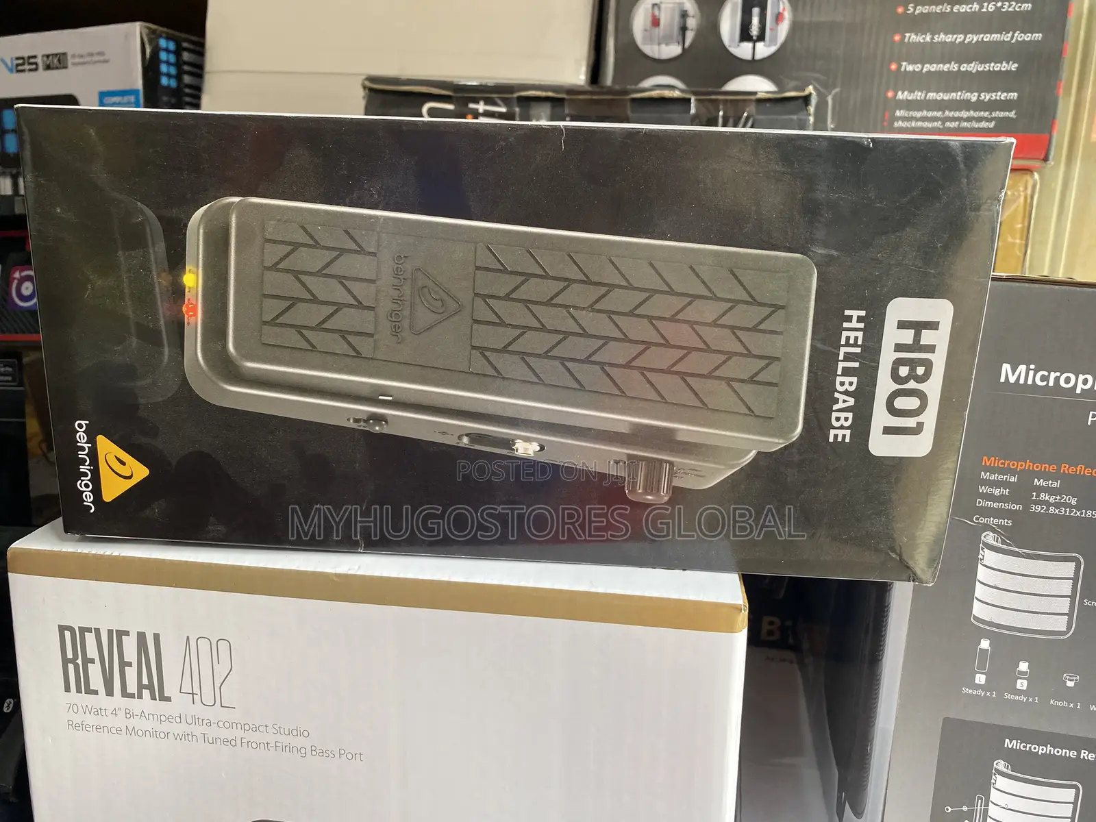 Behringer Hell-babe Hb01 Wah-wah Pedal