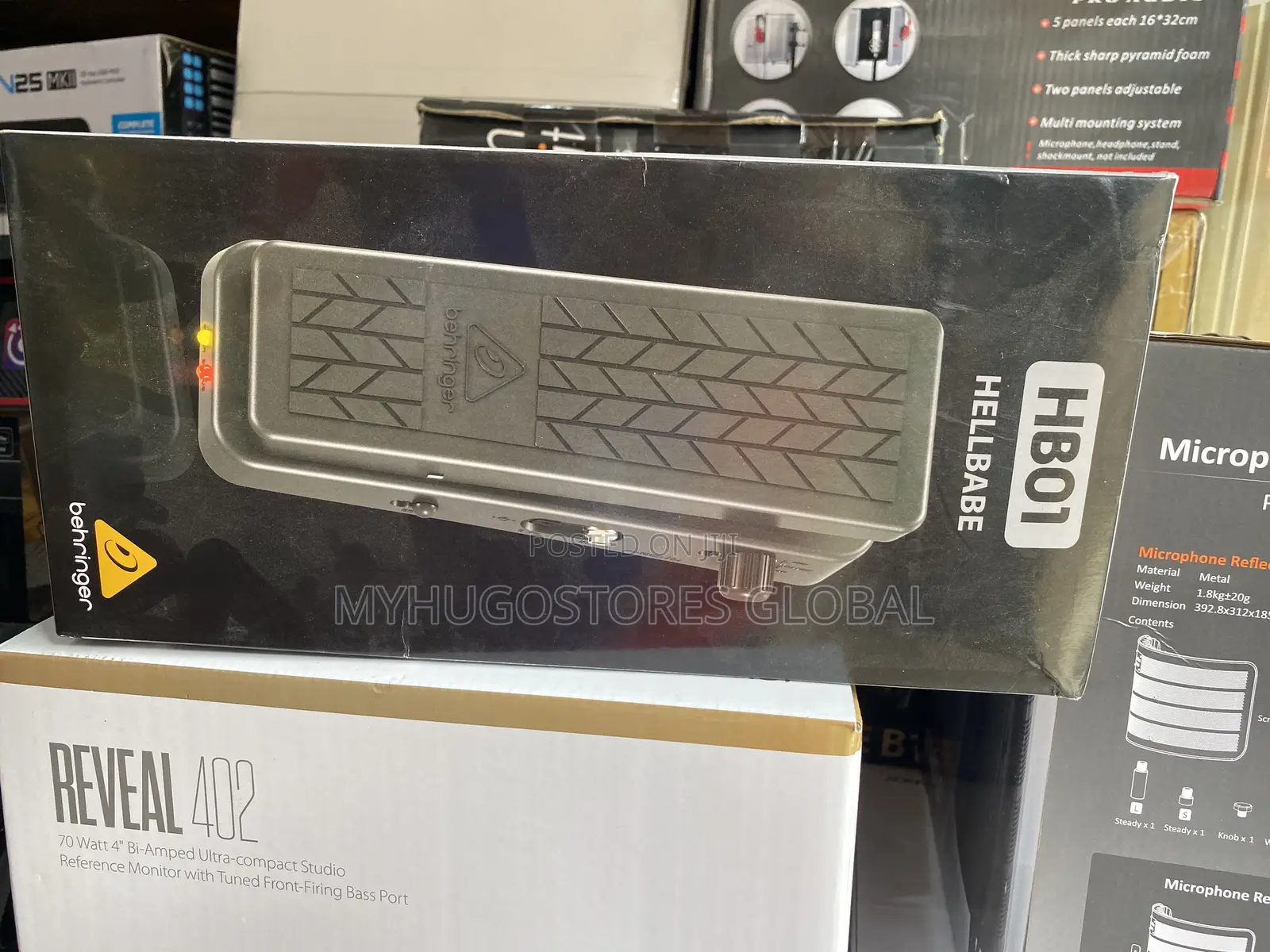 Behringer Hell-babe Hb01 Wah-wah Pedal