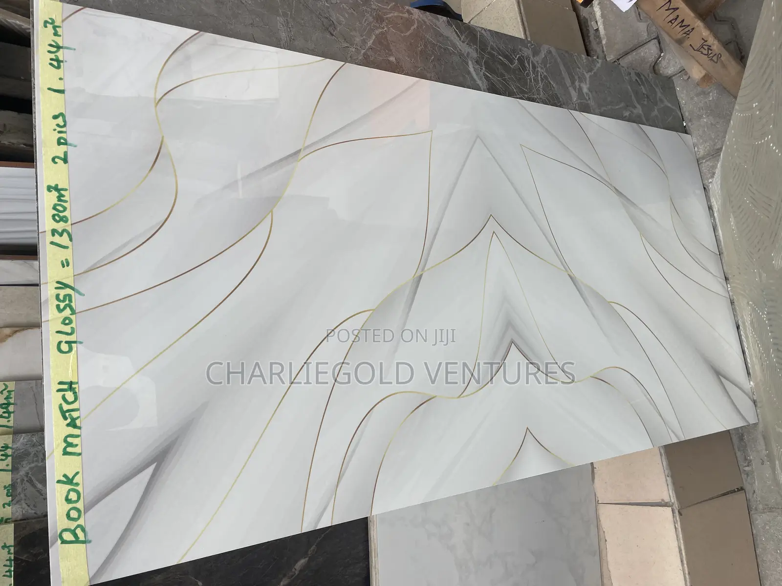 Golden Floor Tiles