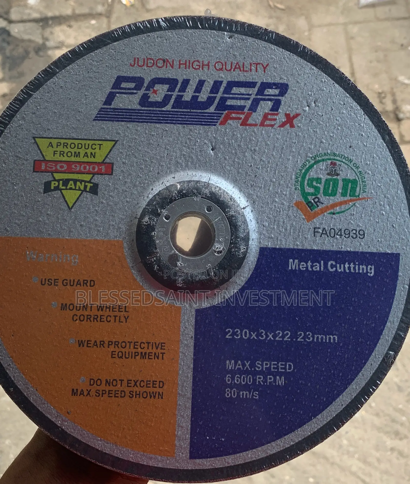 Powerflex 9” Cutting Disc 3mm