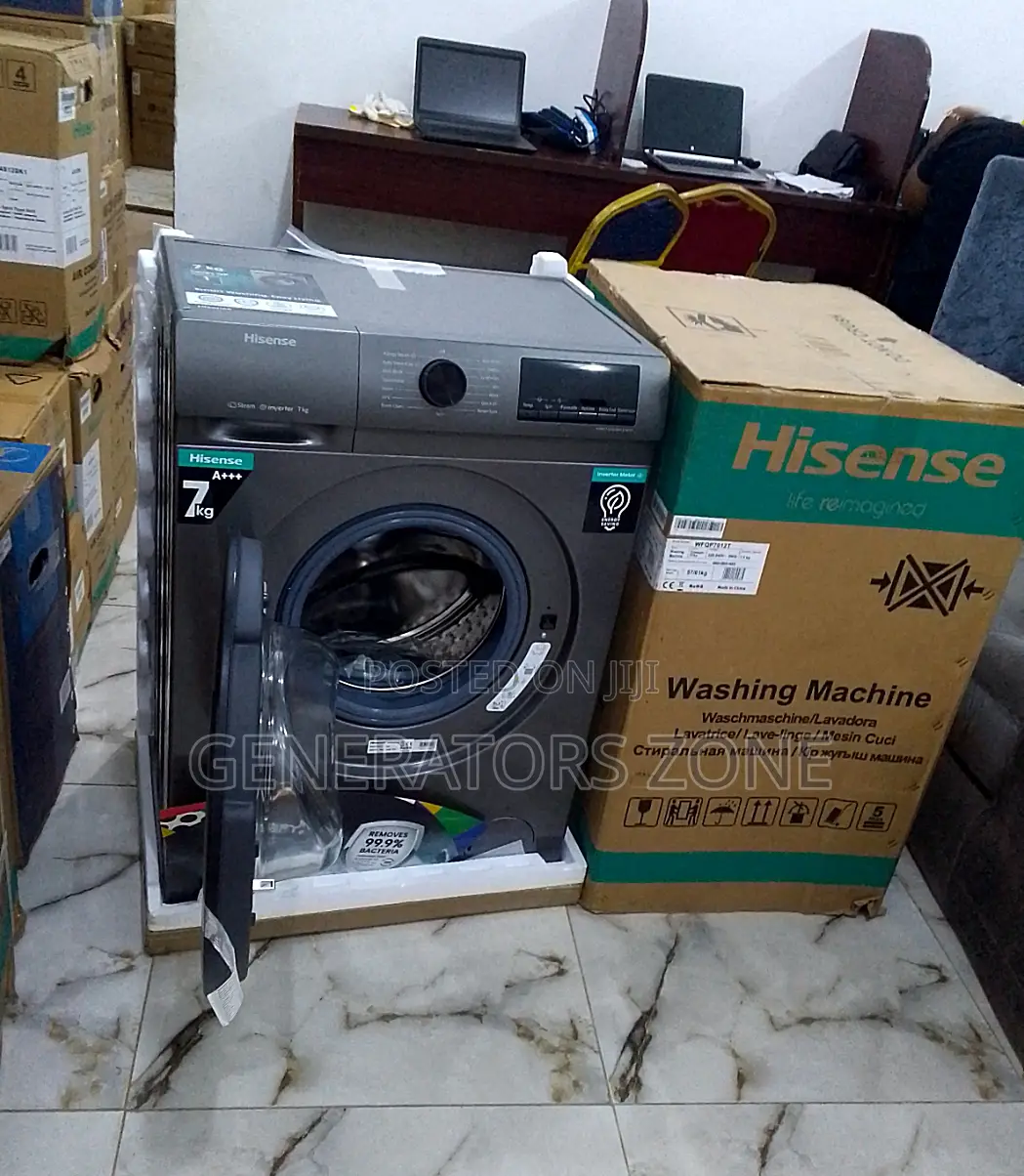 New in Smart Hisense 7kg Washer Machine+Spin