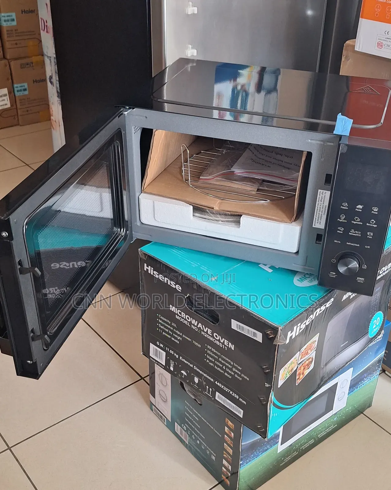 Hisense 34L Inverter Microwave Oven Grill Digital Display