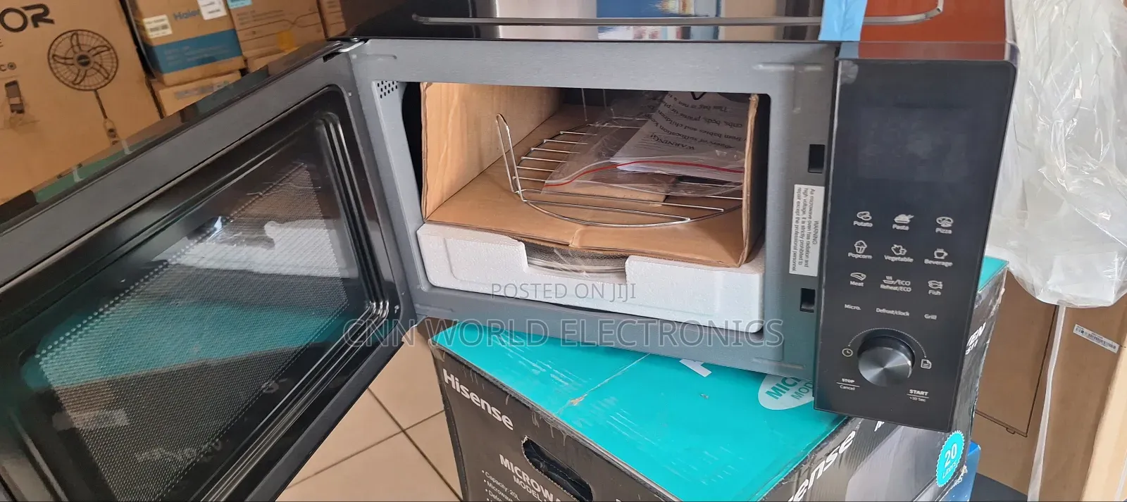 Hisense 34L Inverter Microwave Oven Grill Digital Display