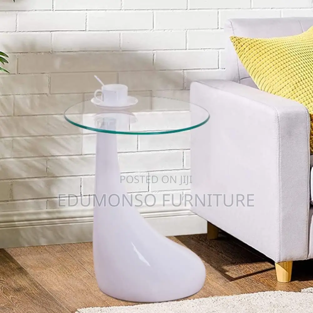Glass Modern High Gloss Side Table