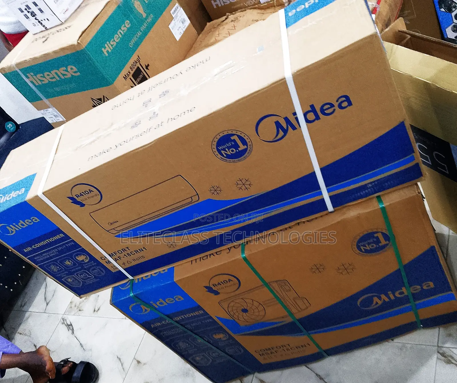 Efficient Midea 2.0hp Non-Inverter Ac ''Msaf-18crn1''