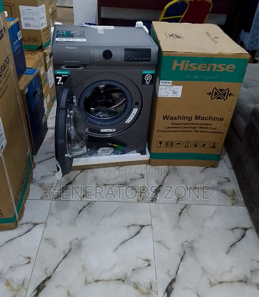 Energy Efficient Hisense Washer+Spin + Inverter Machine
