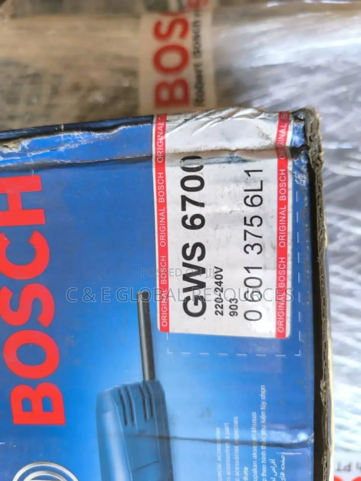 4 1⁄2" Bosch Grinding/Filling Machine(Gws6700)