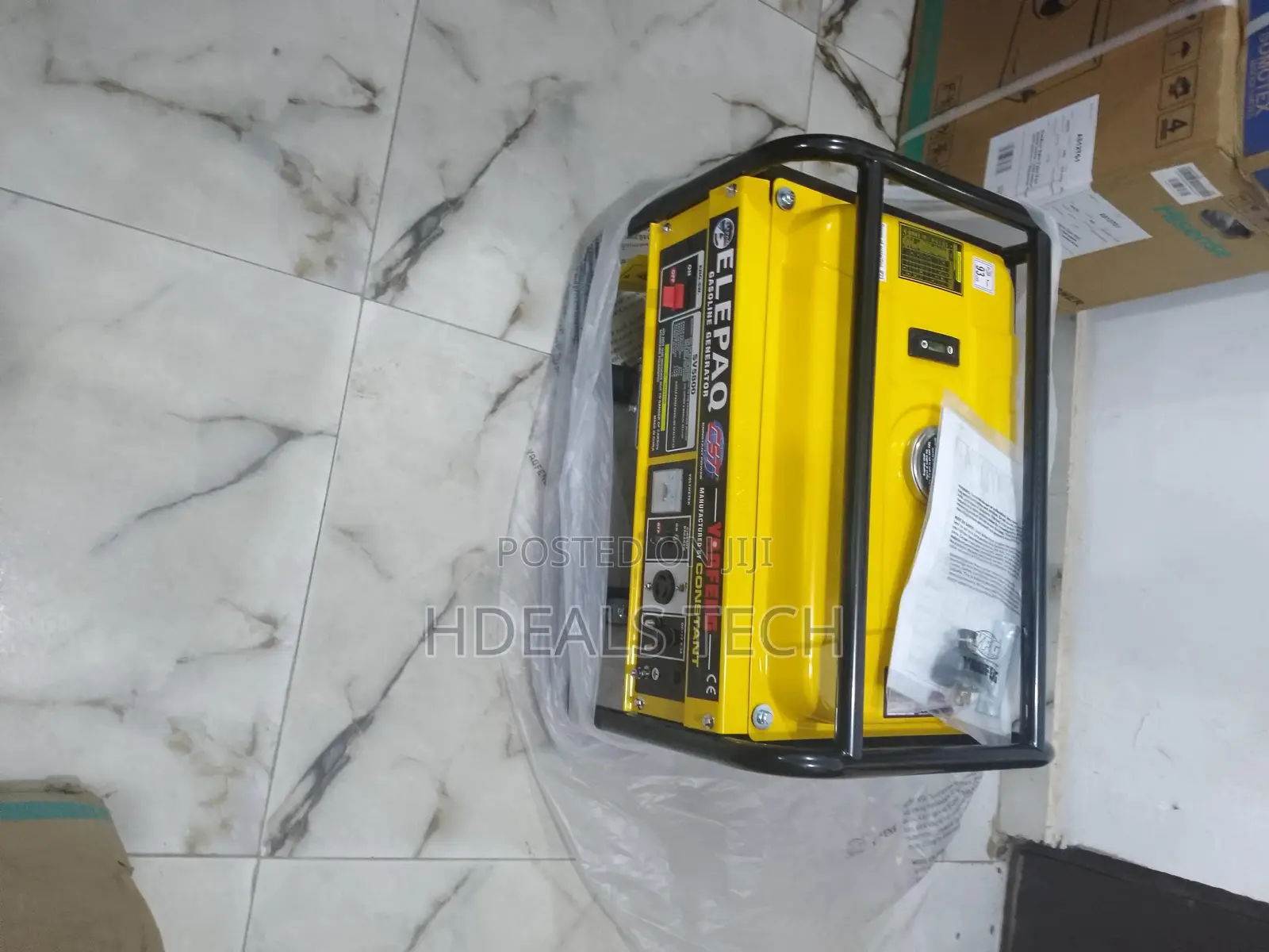 Noiseless Elepaq Gasoline Generator < 3.5kva