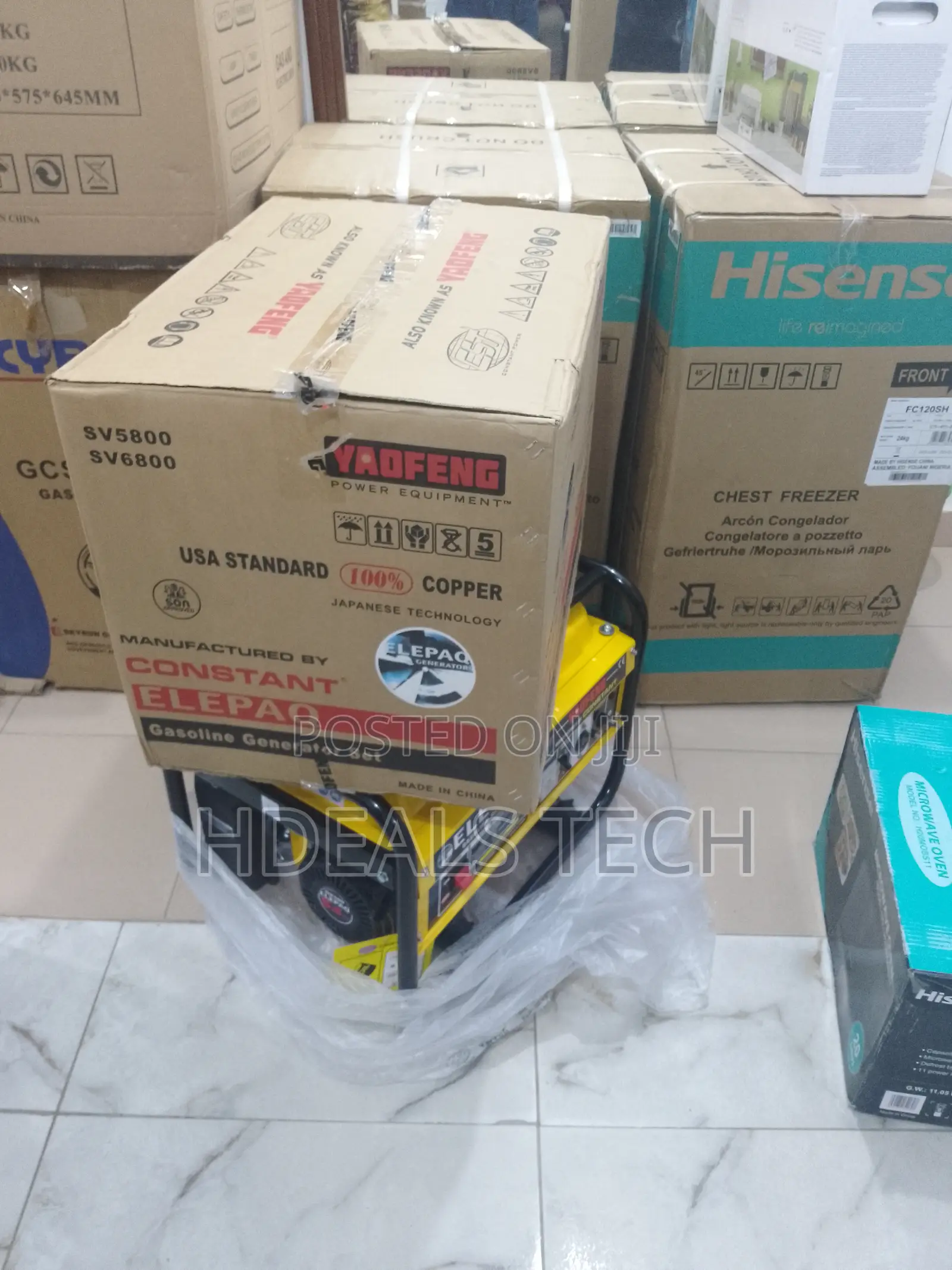 Elepaq Constant 3.5kva Generator (Sv5800)