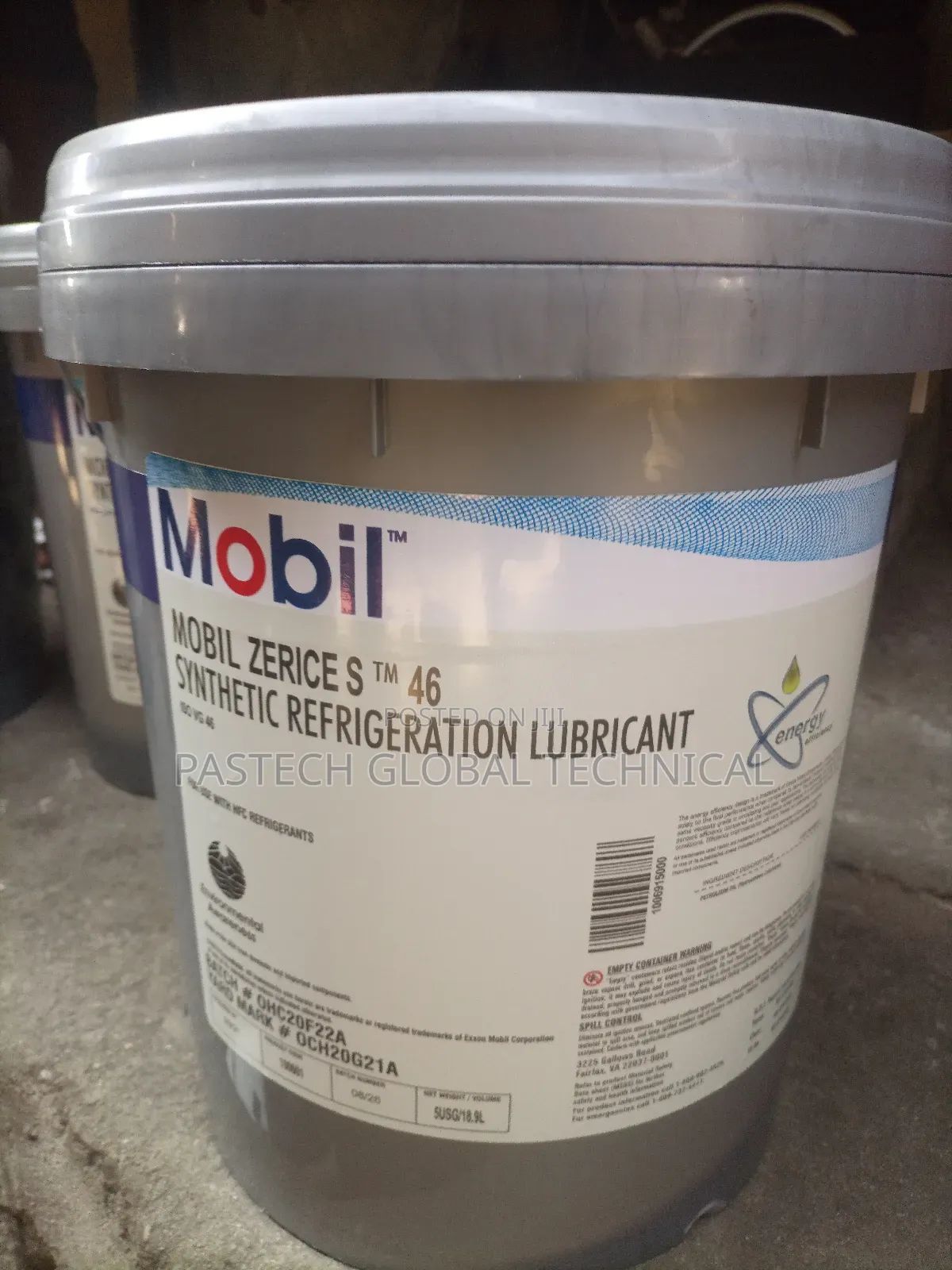 Mobil Zerice S46 Synthetic Refrigeration Lubricant