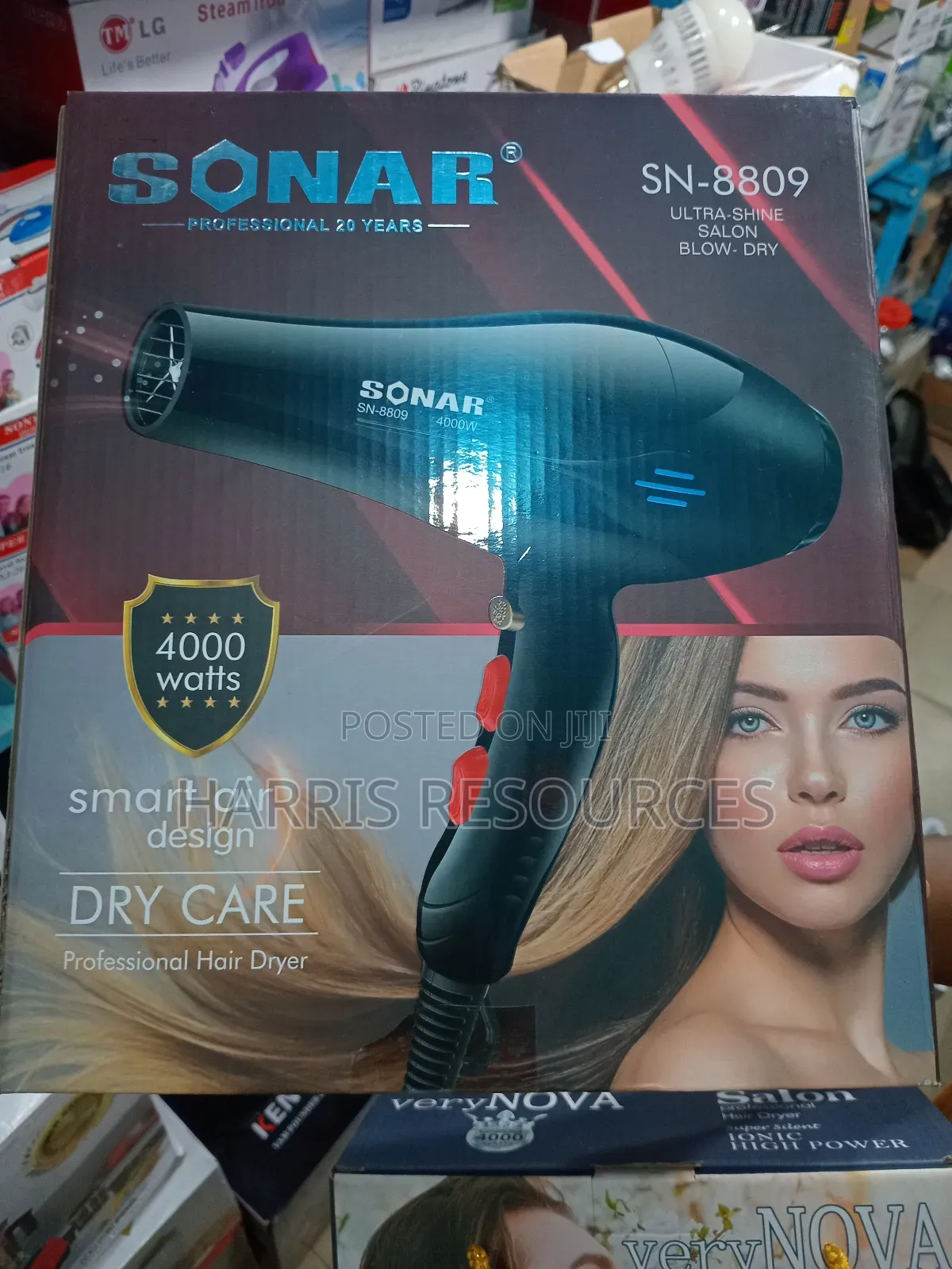 Sonar Professional Hair Dryer With 4000 Watts Motor