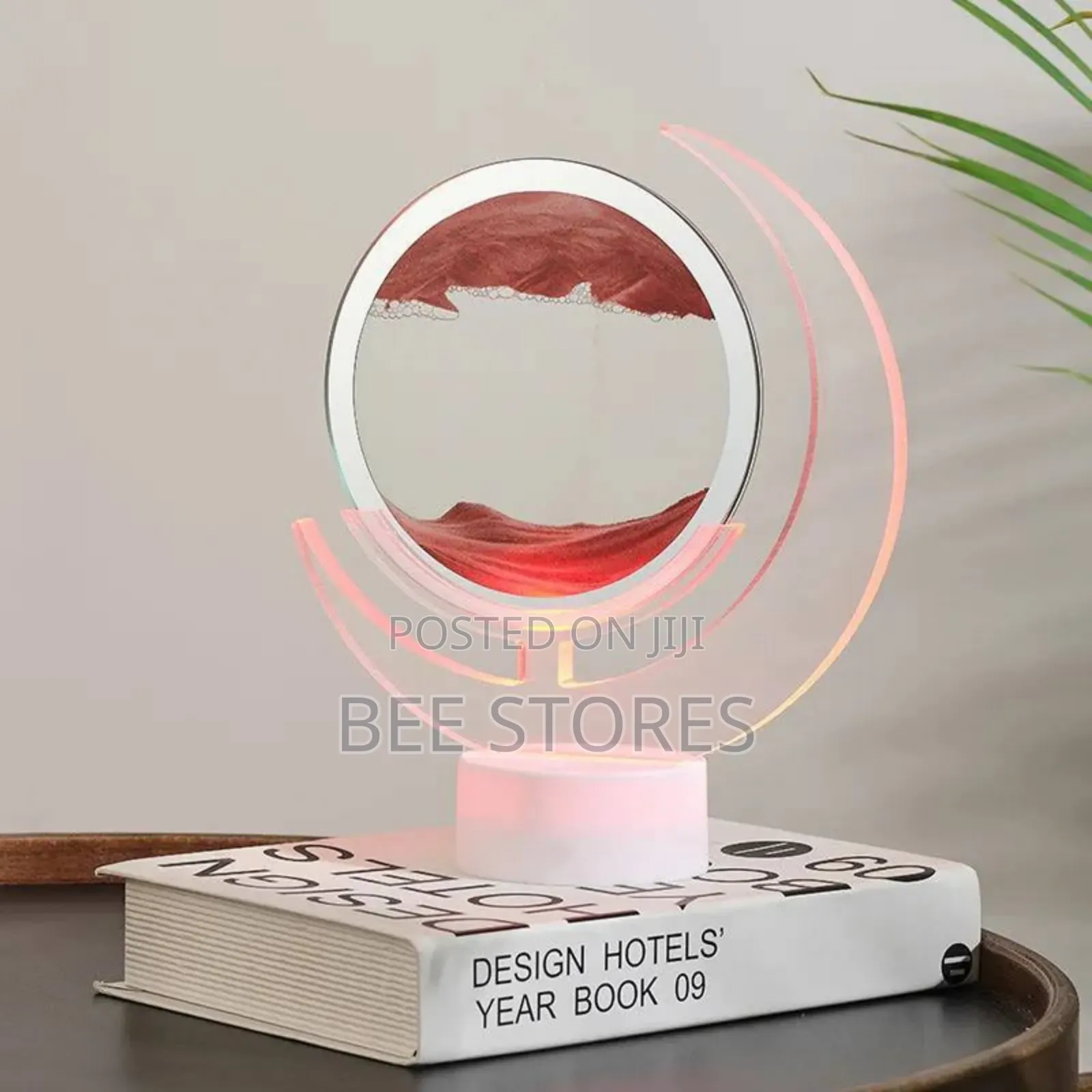 3d Led Acrylic Moon Sand Art Decor