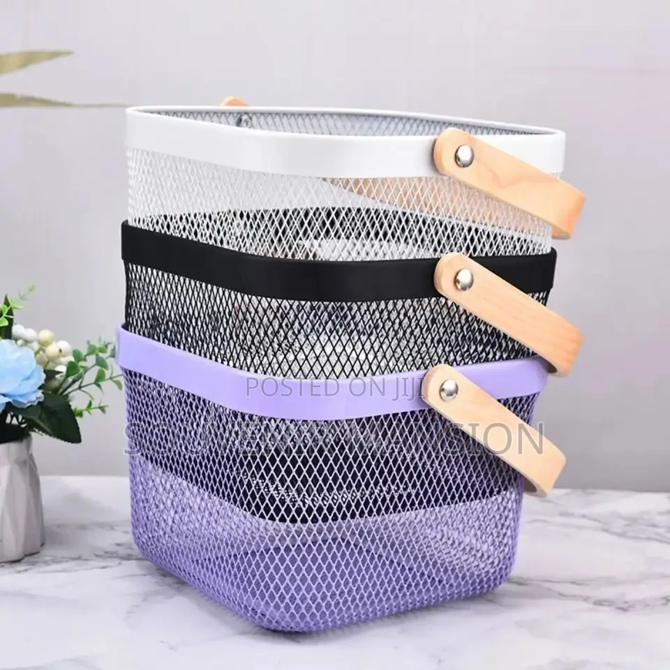 Metal Mesh Storage Basket