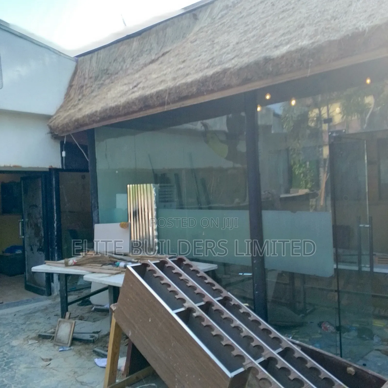 Beautiful Bush Bar Gazebo Hut in Lagos