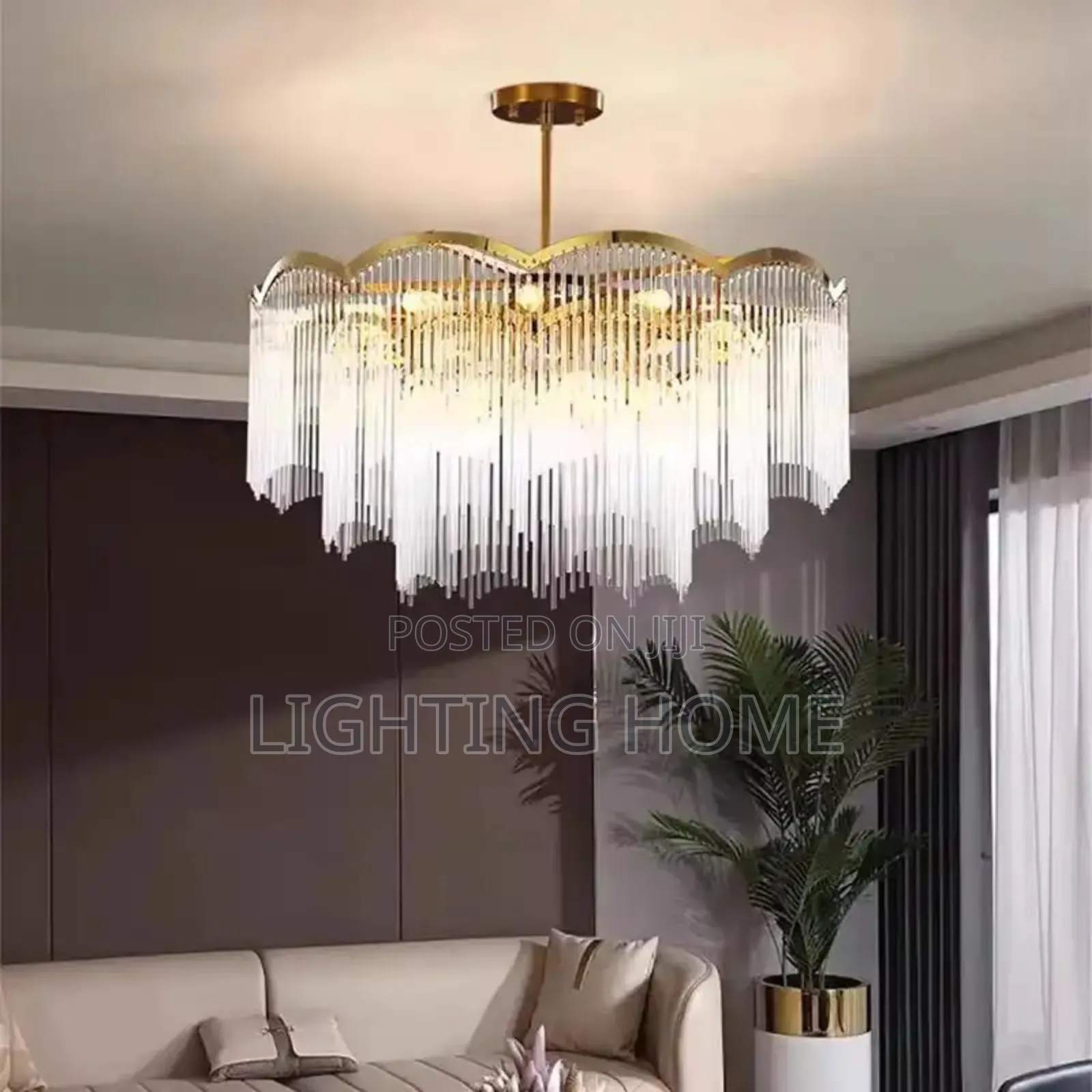 Nodic Crystal Chandelier