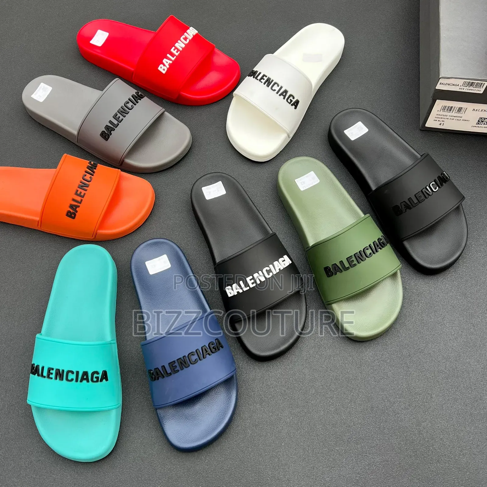 Original Balenciaga Slides Available in Store