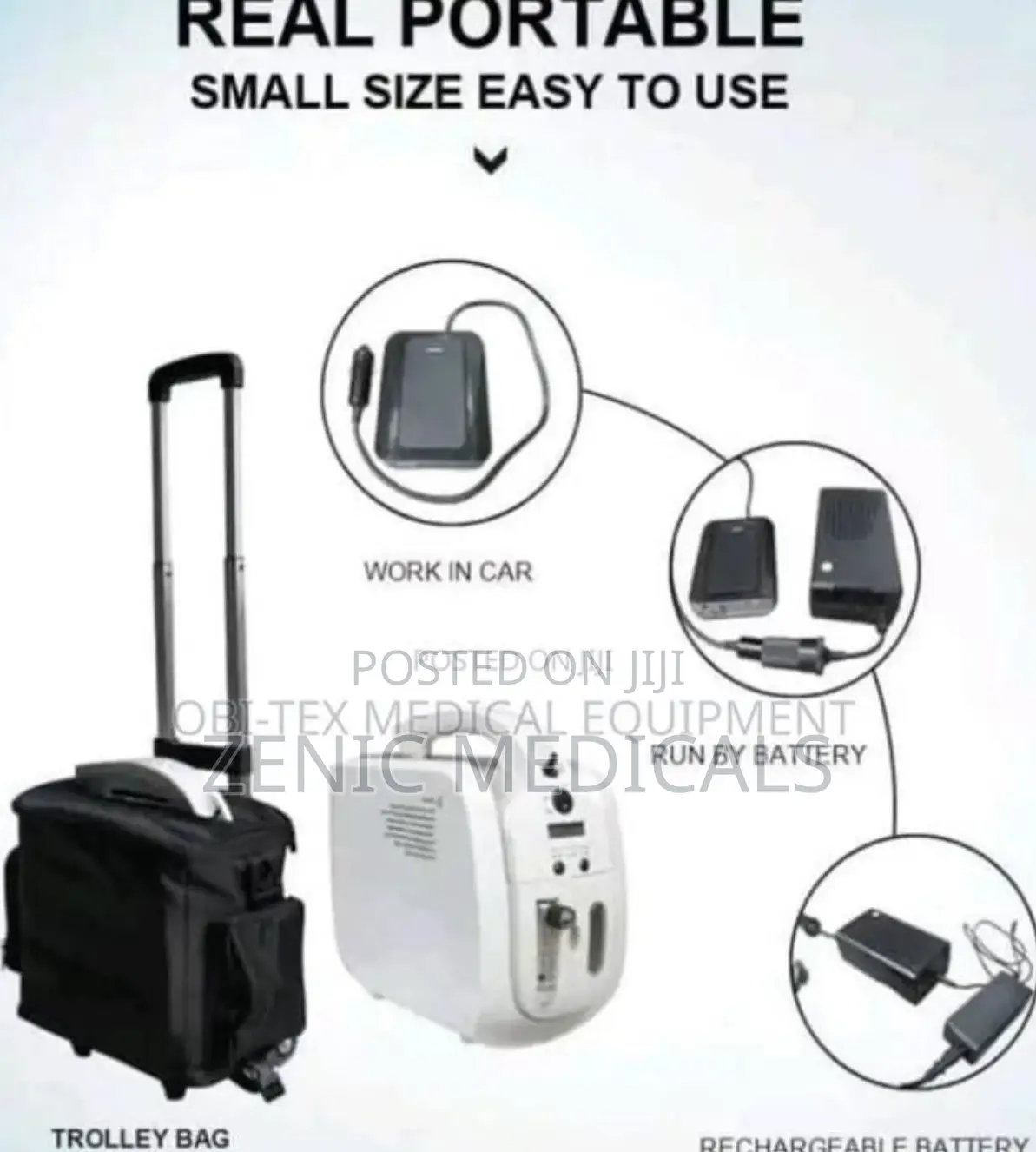 Portable Traveling Oxygen Concentrator