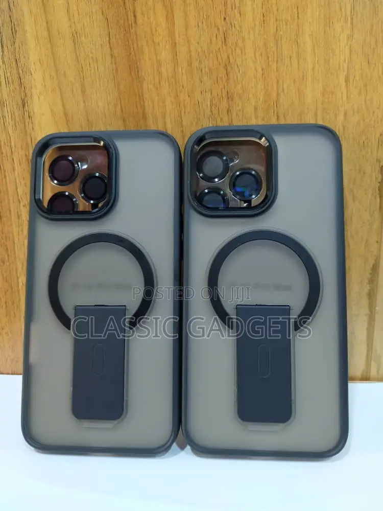 Magsafe Matte Case With Stand for iPhone 16 Pro Max