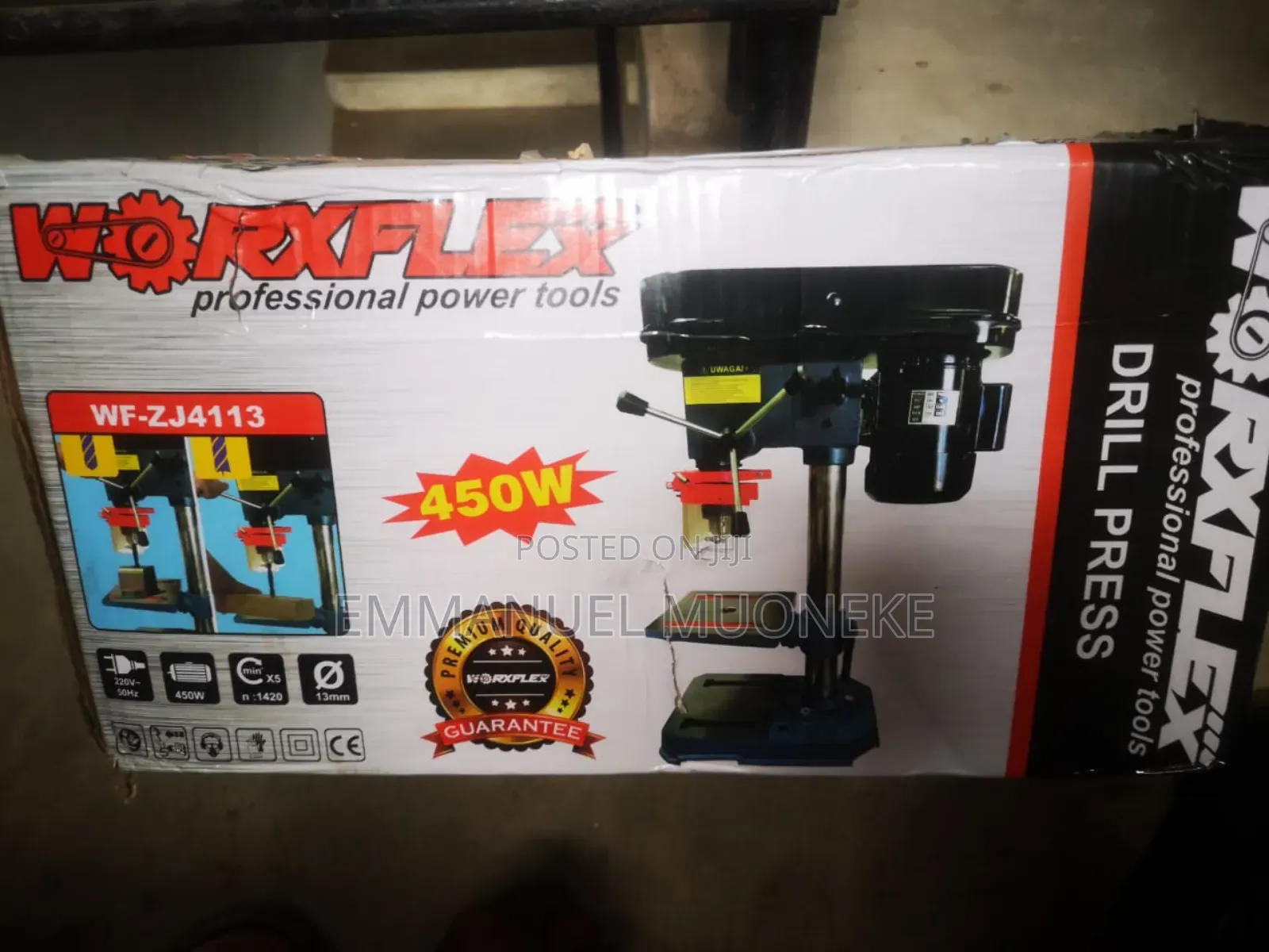 Original Worxflex Pillar 16mm Drilling Machine