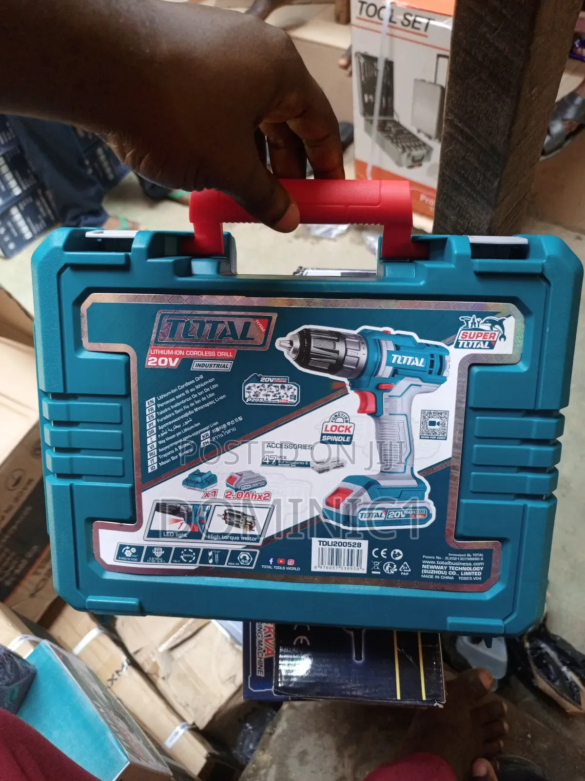 Total Drilling Machine 20v Original