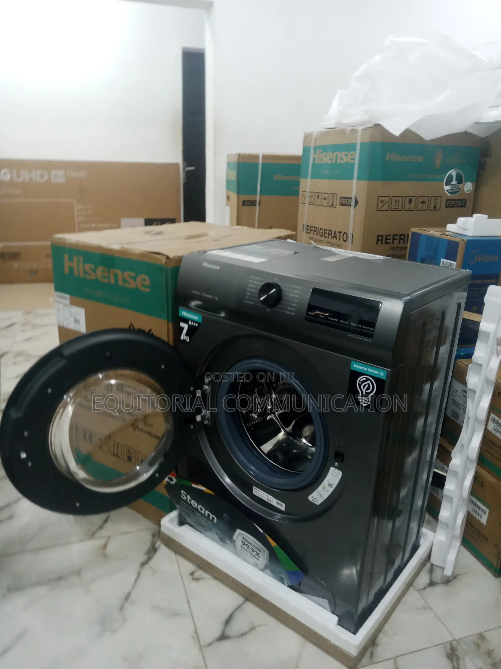Hisense Stainmaster Technology 7kg Inverter Washing Machine