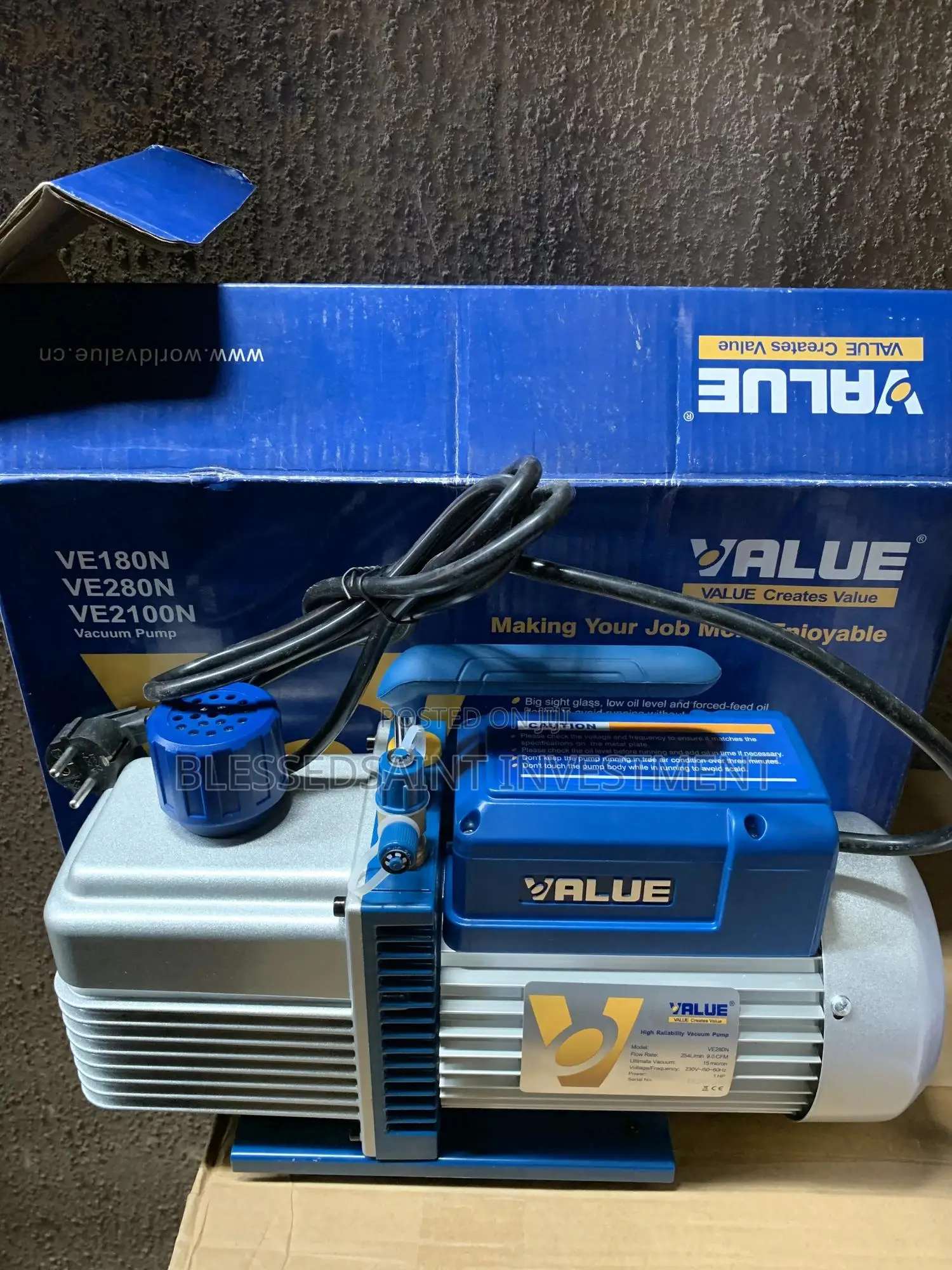 Electric Vacuum Pump 1hp
