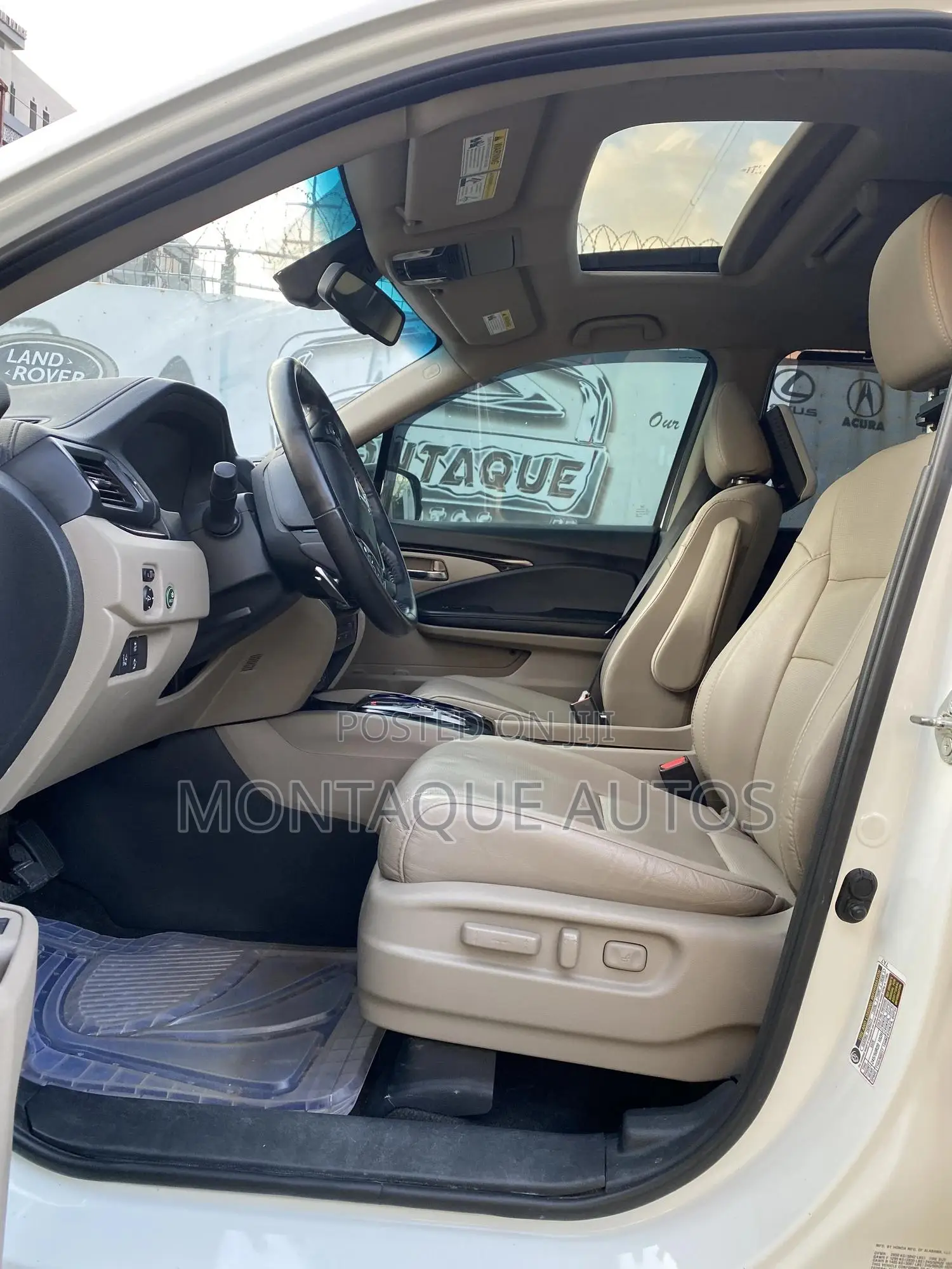 Honda Pilot Elite 4dr AWD (3.5L 6cyl 9A) 2017 White