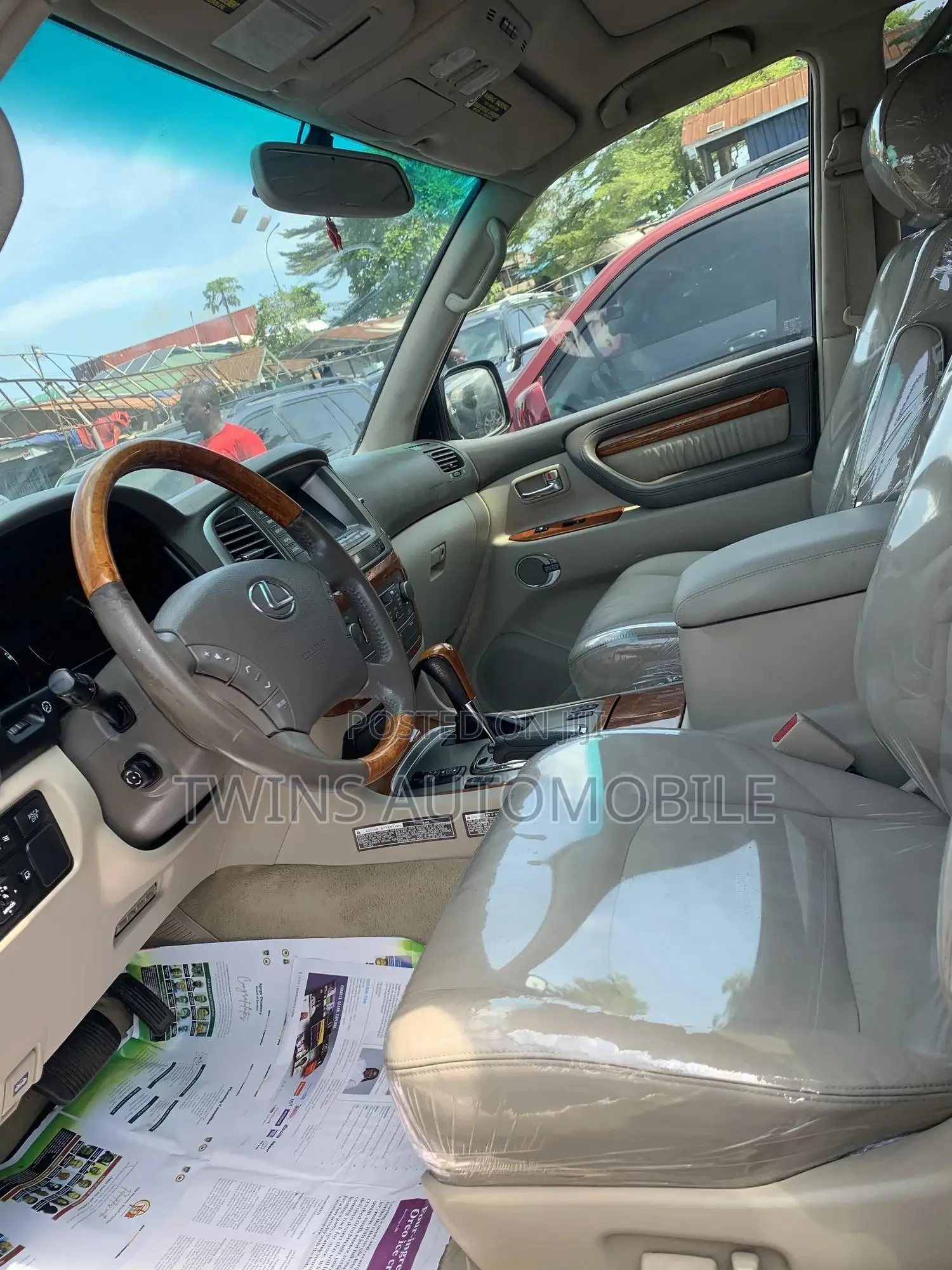 Lexus LX 470 Sport Utility 2007 Black