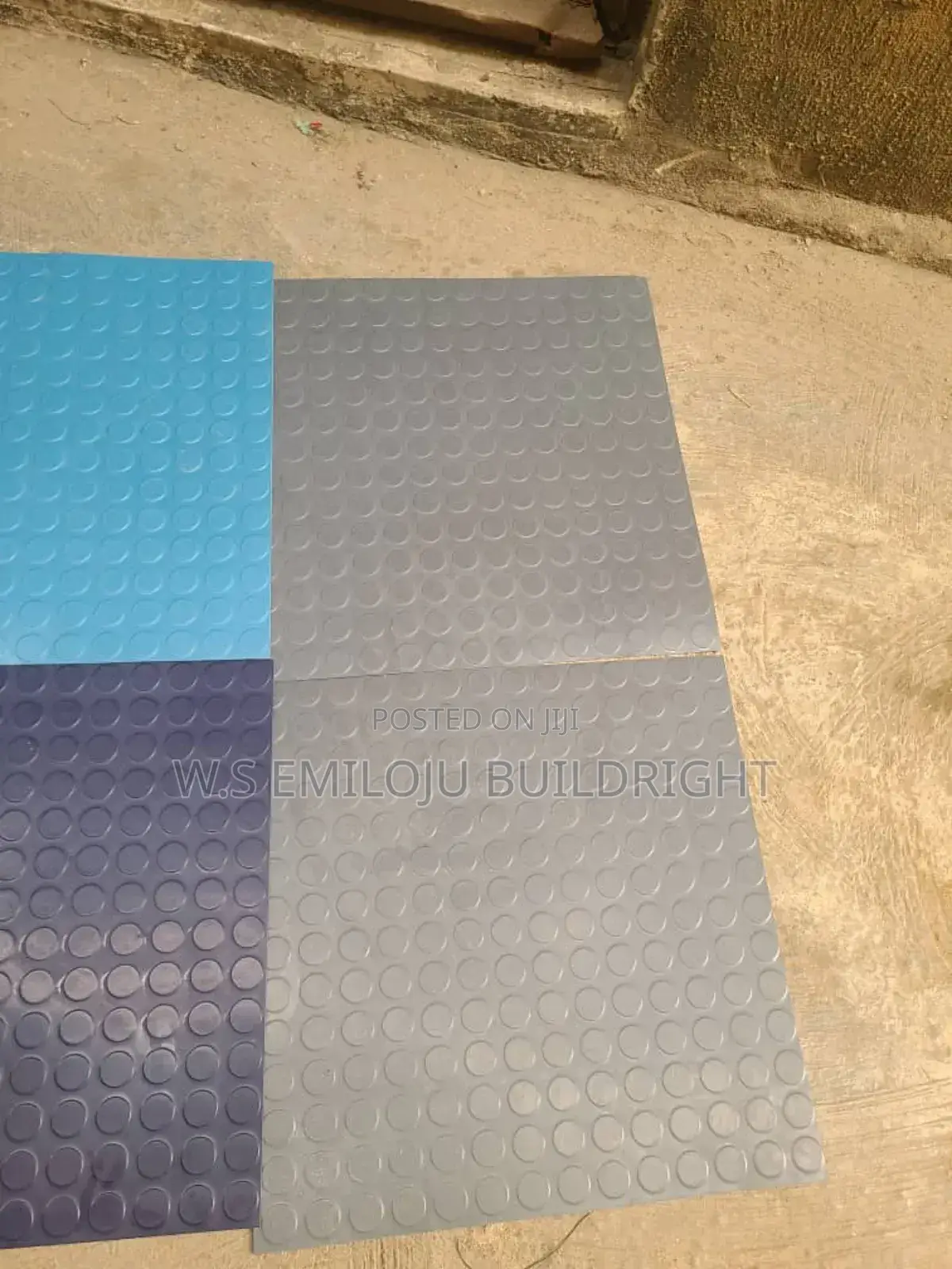 Studded Vinyl Flooring - High Quality and Slip Resistant.