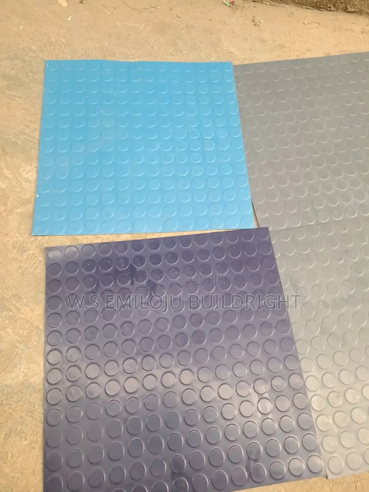 Studded Vinyl Flooring - High Quality and Slip Resistant.