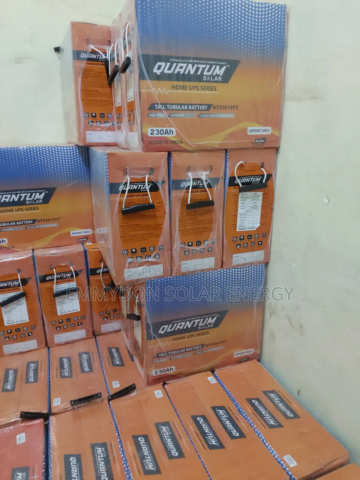 Quantum Tubular Battery 230ah 12v