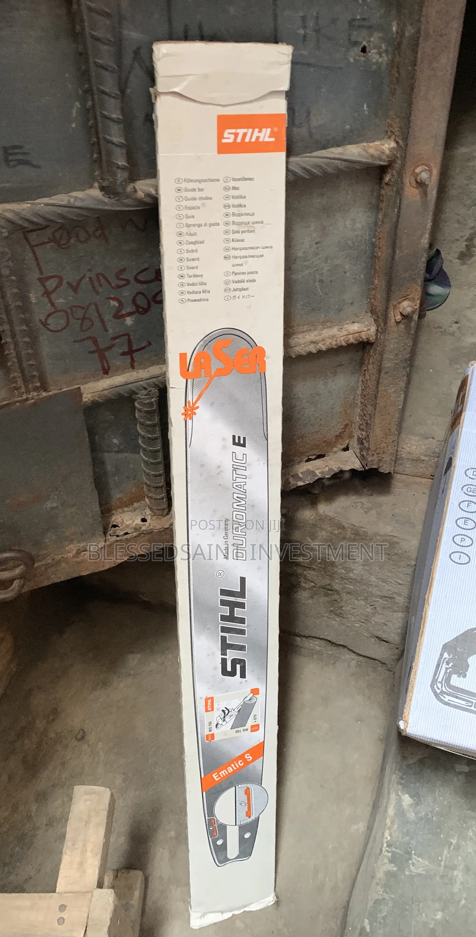 Original Ms 070 Stihl Chainsaw Machine Petrol 36”