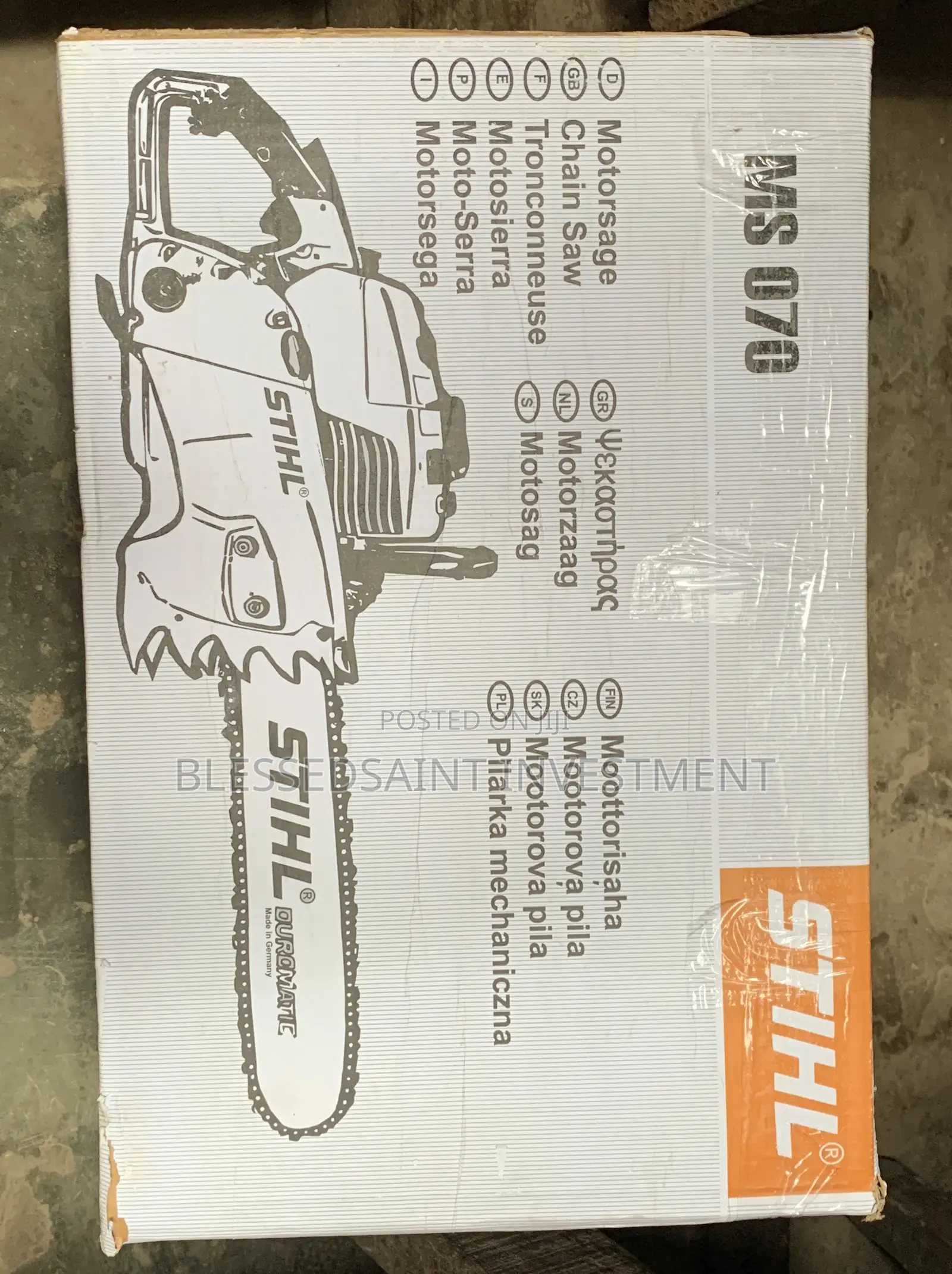 Original Ms 070 Stihl Chainsaw Machine Petrol 36”
