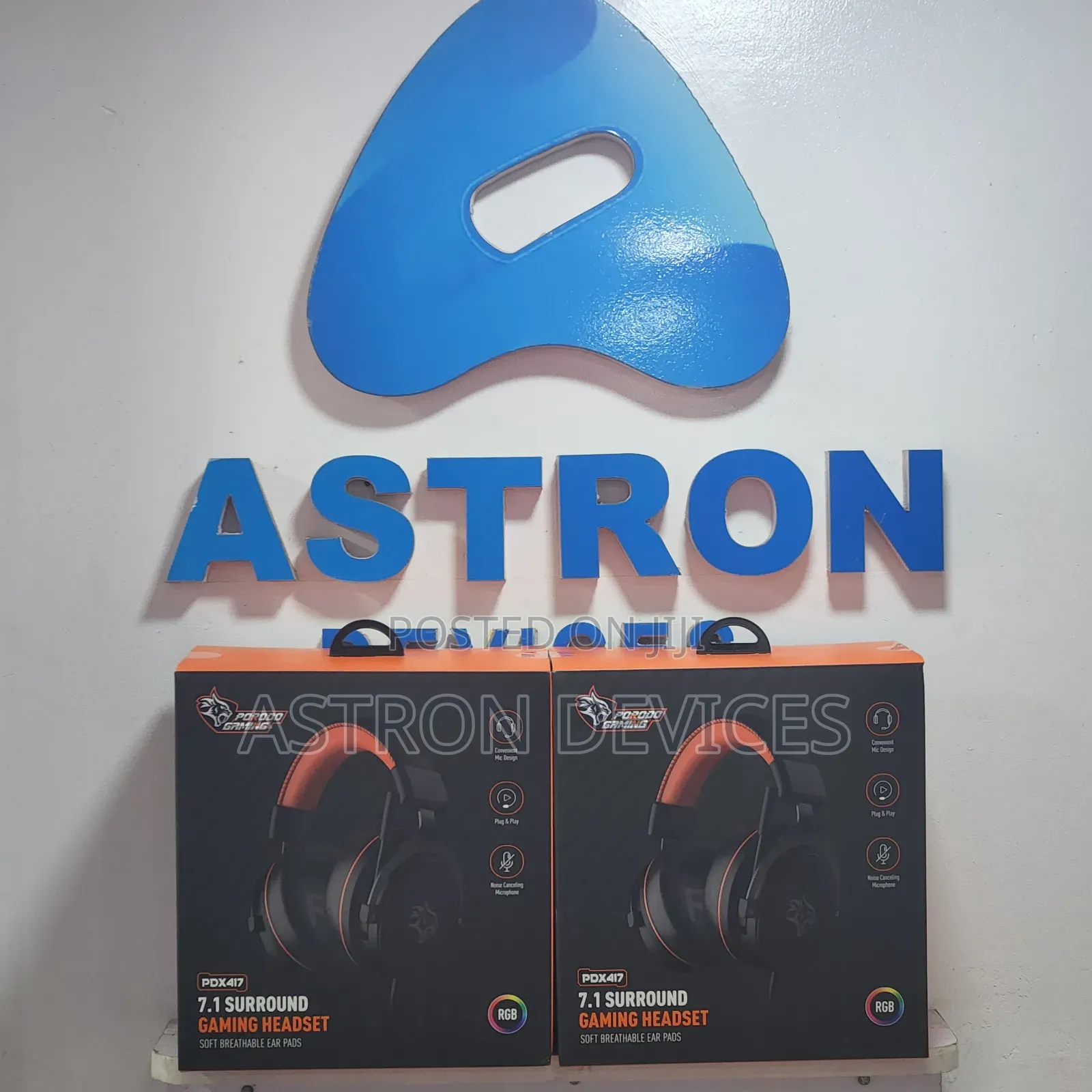Porodo Gaming PC RGB ENC Gaming Headphones