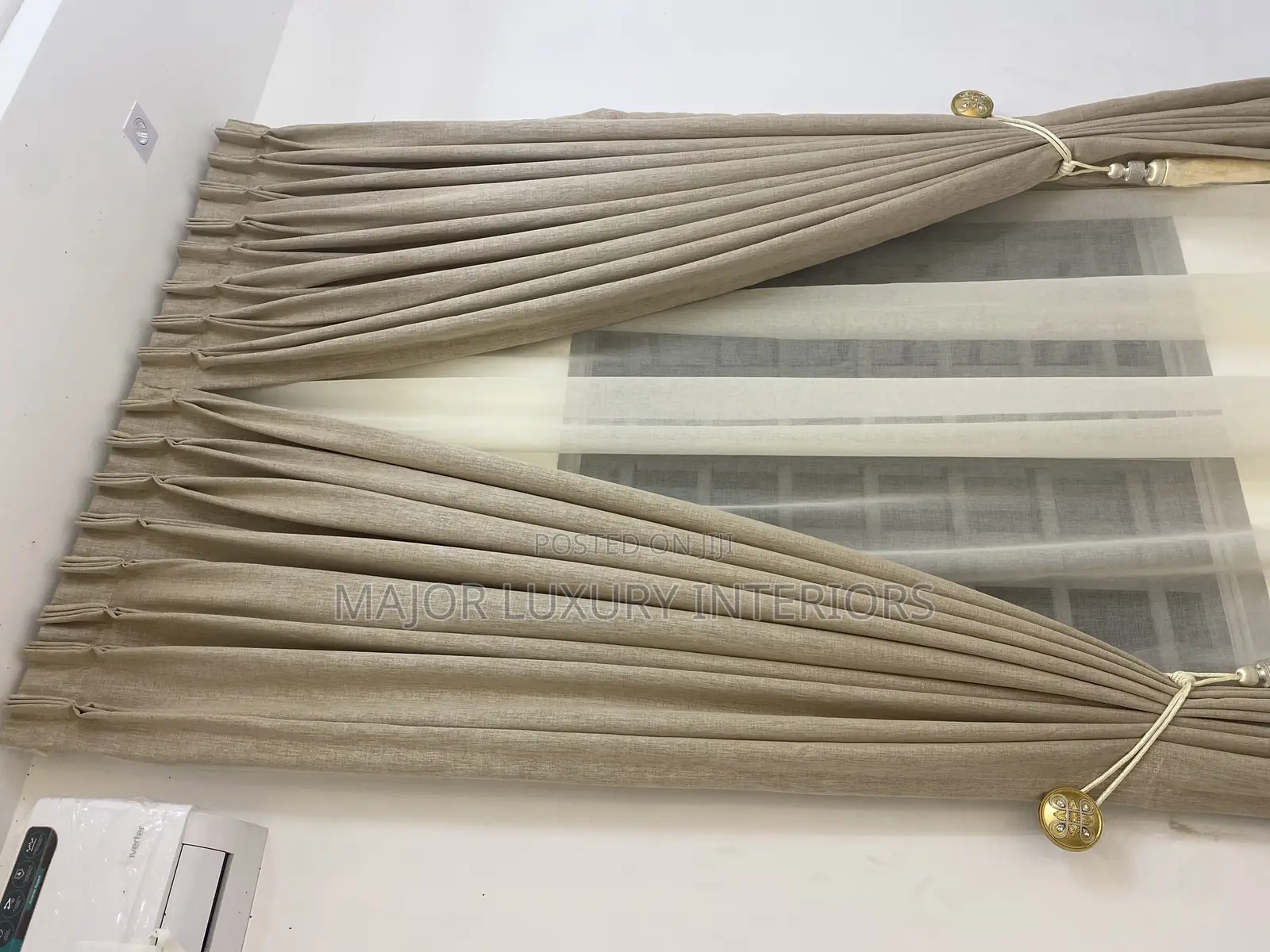 Higher Grade of Turkey Curtain With Authomated Railings